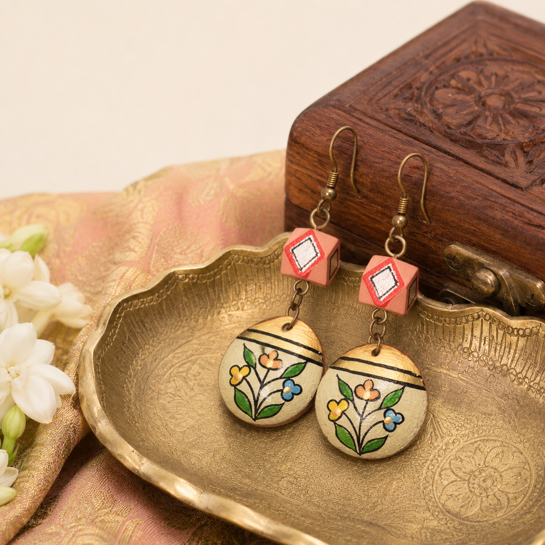Floral Fantasy Earrings