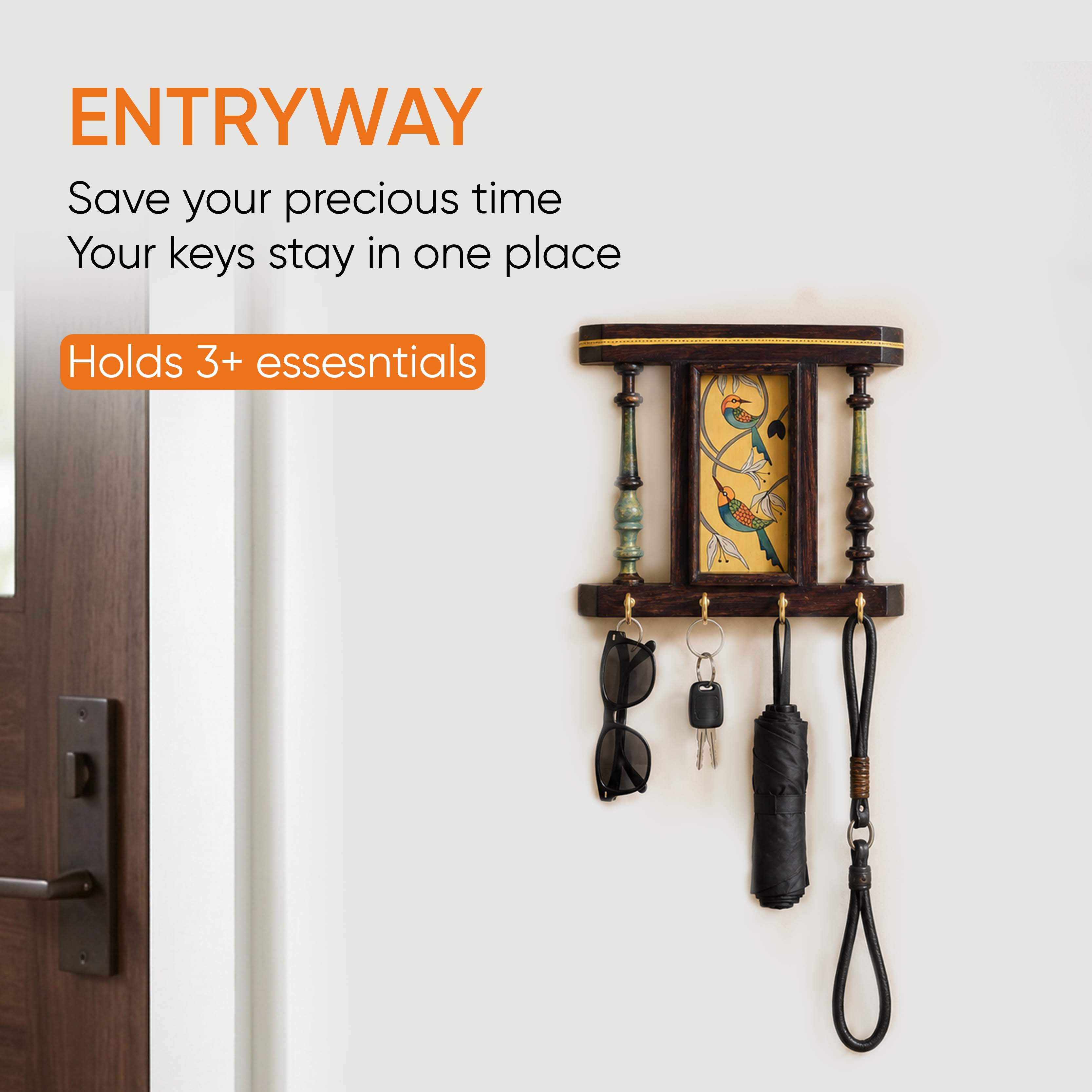 Feathered Friends Key Holder
