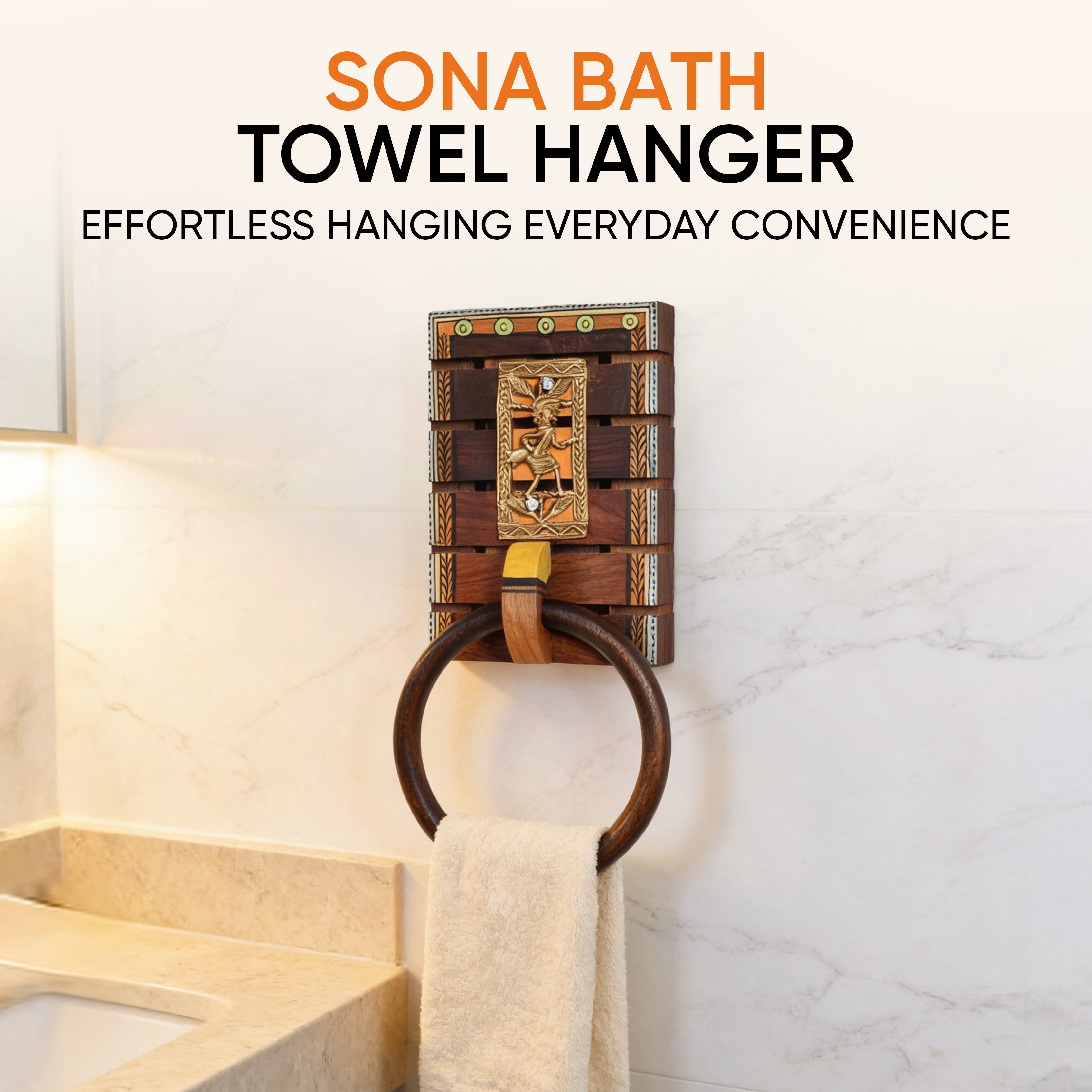 Sona Bath Towel Hanger