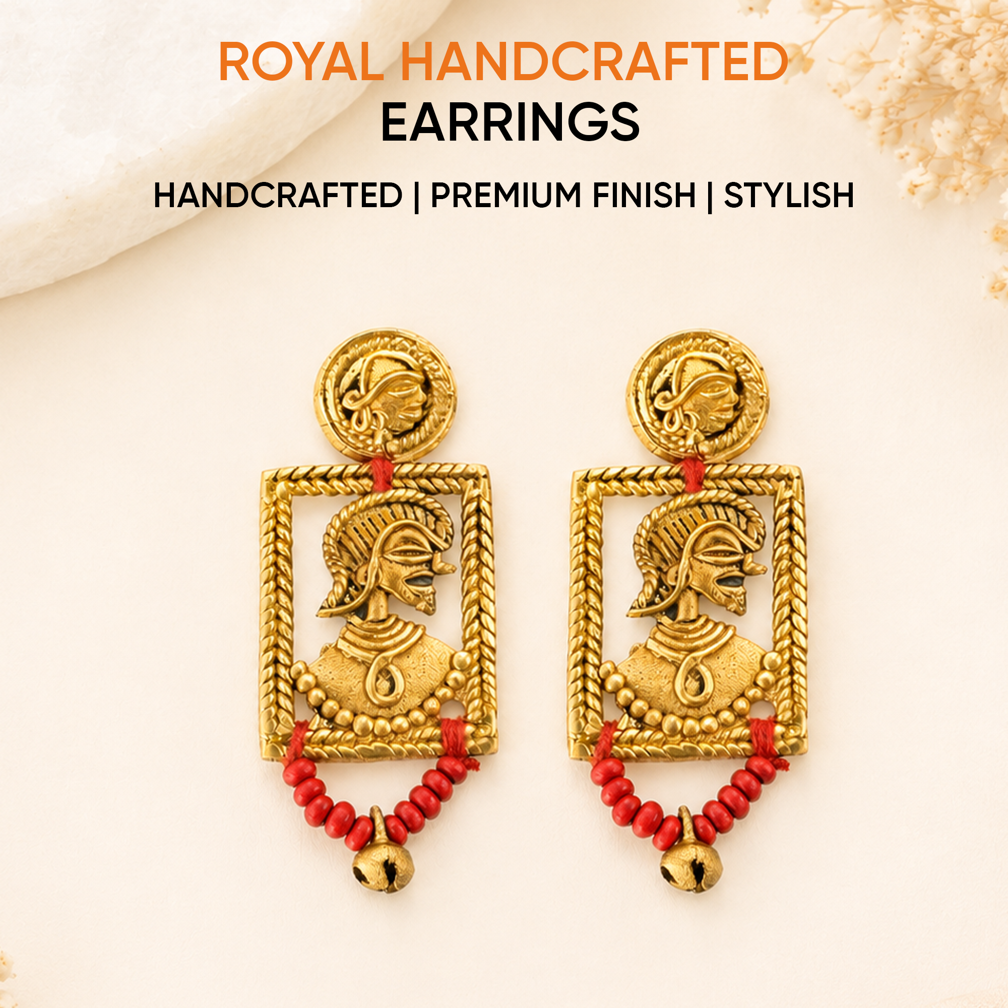 The Royal Handcrafted Earrings