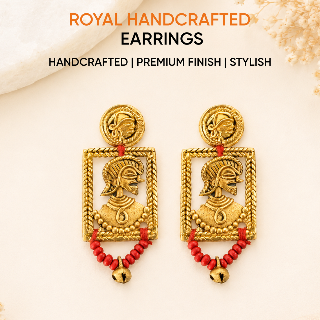 The Royal Handcrafted Earrings