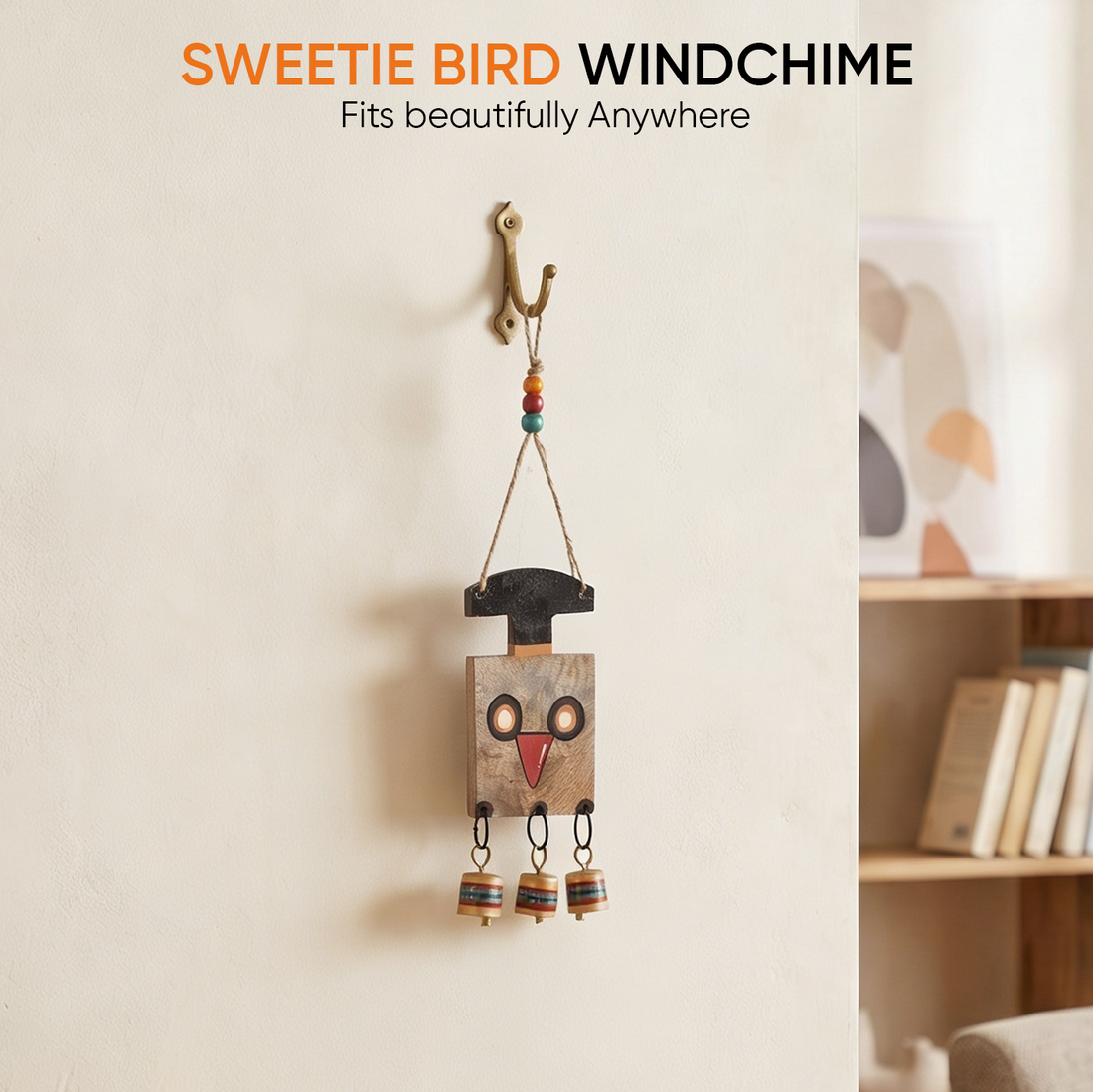 sweetie Bird Wind Chime (12x3)