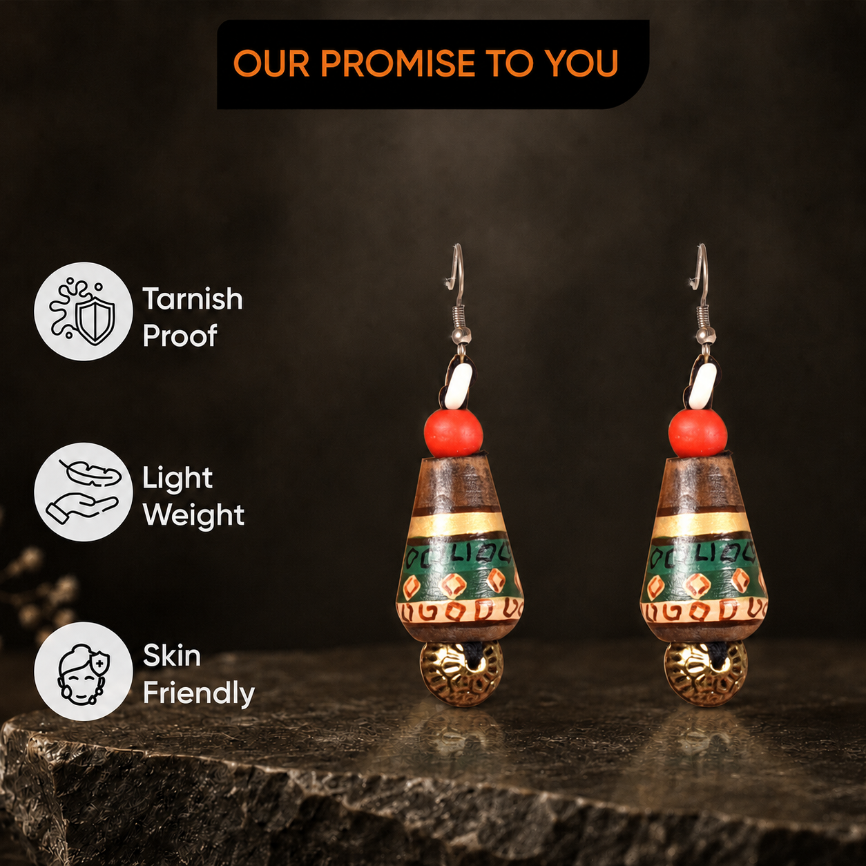 Artisan Mosaic Earrings