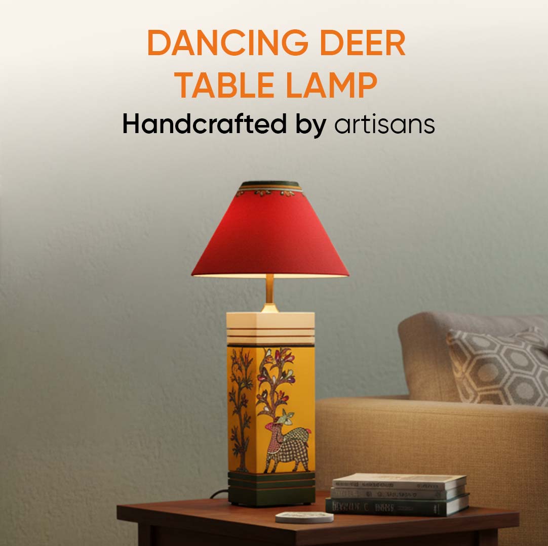 Dancing Deer Table Lamp