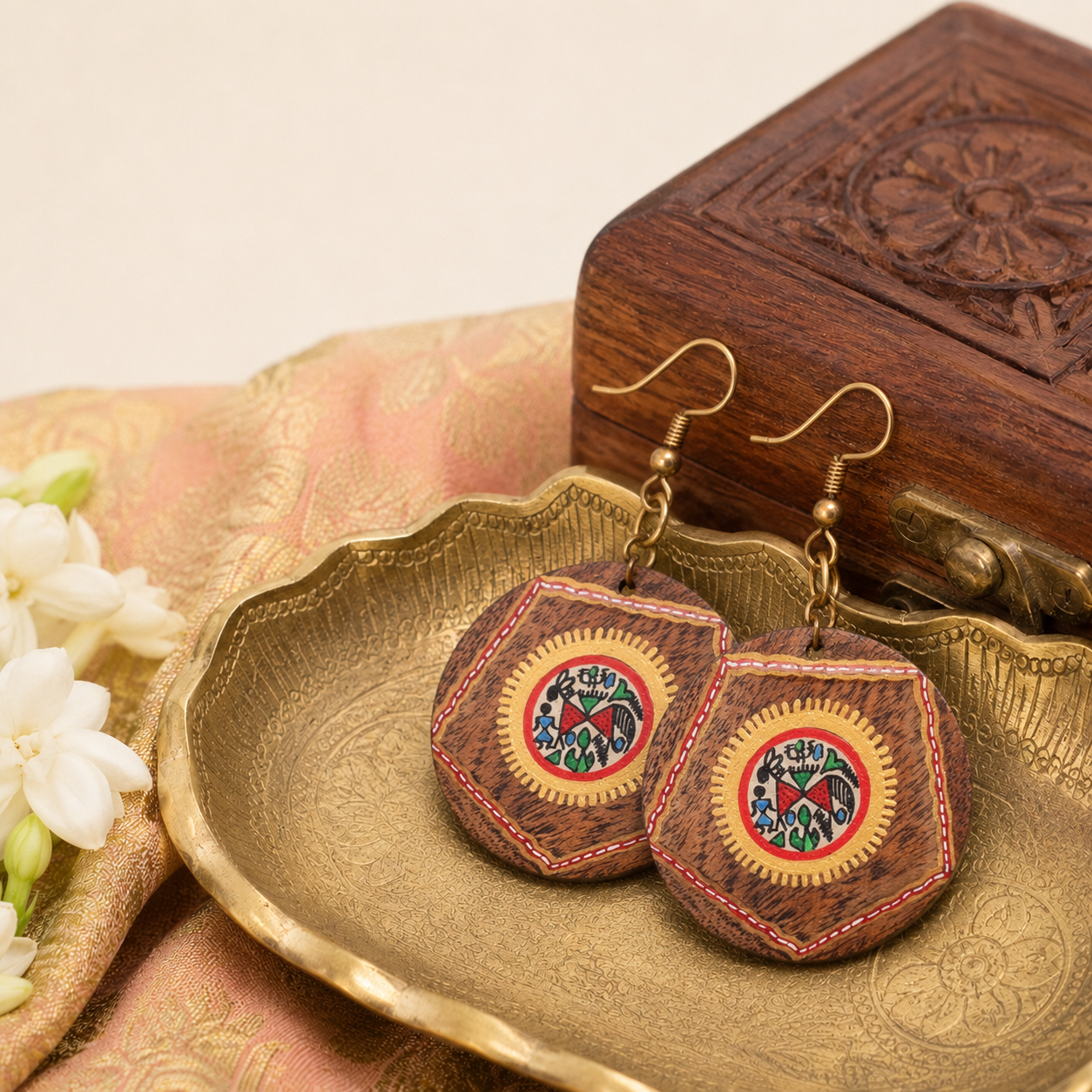 The Horsemen Handcrafted Tribal Earrings
