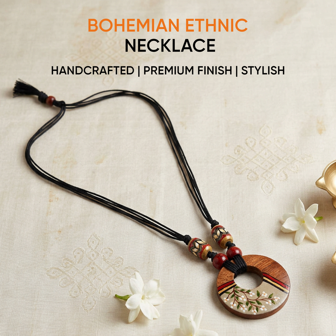 Bohemian Rhapsody Handcrafted Ethnic Necklace