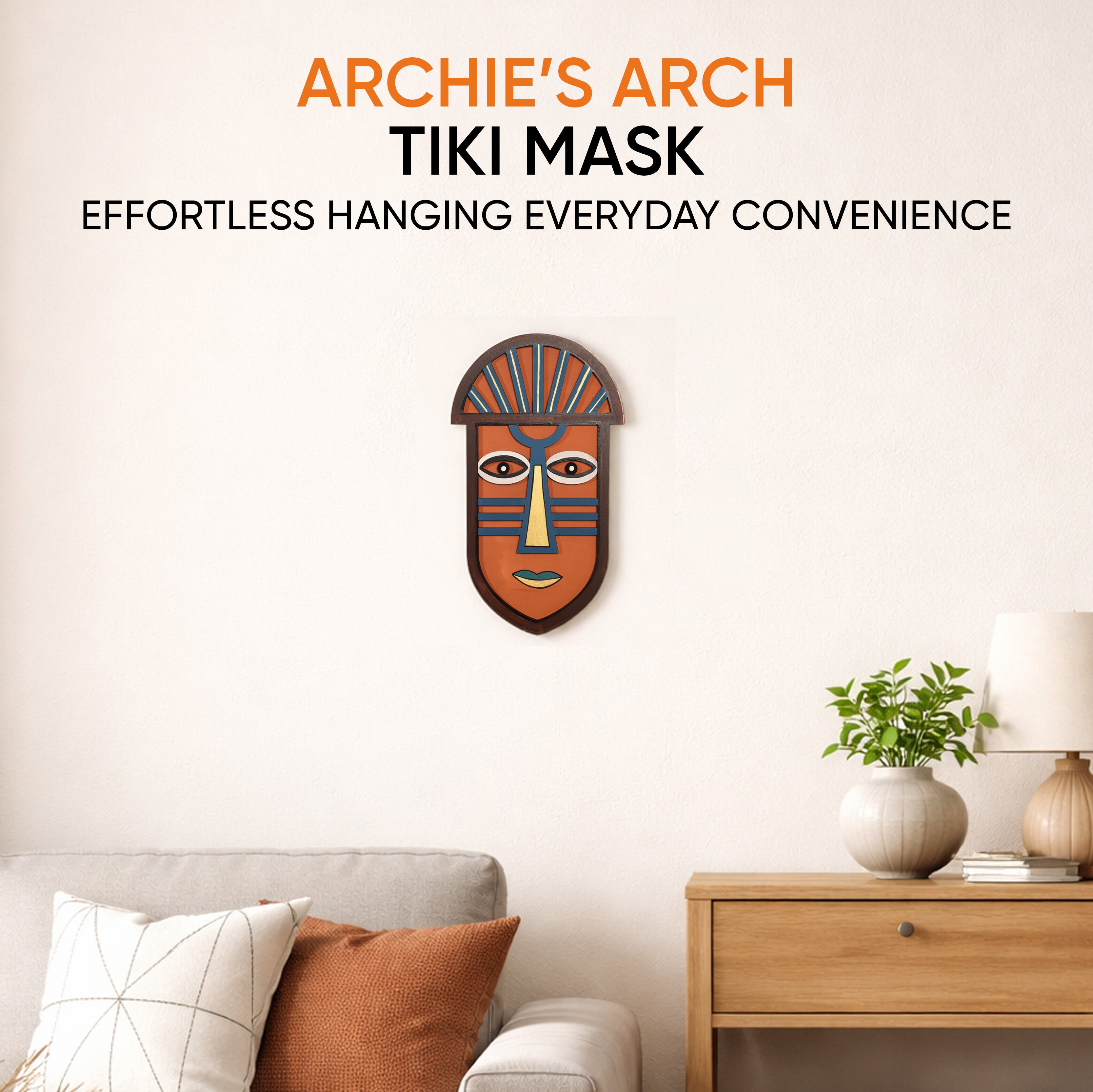 Archie's Arch Wall Decor Mask