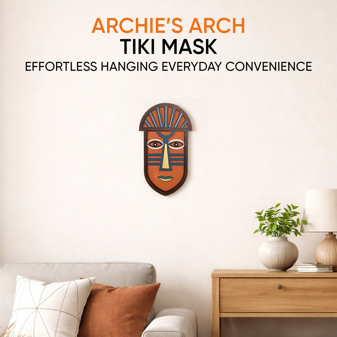 Archie's Arch Wall Decor Mask