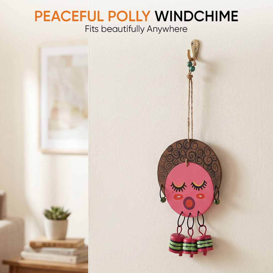 Peaceful Polly Wind Chime (12x4.5)