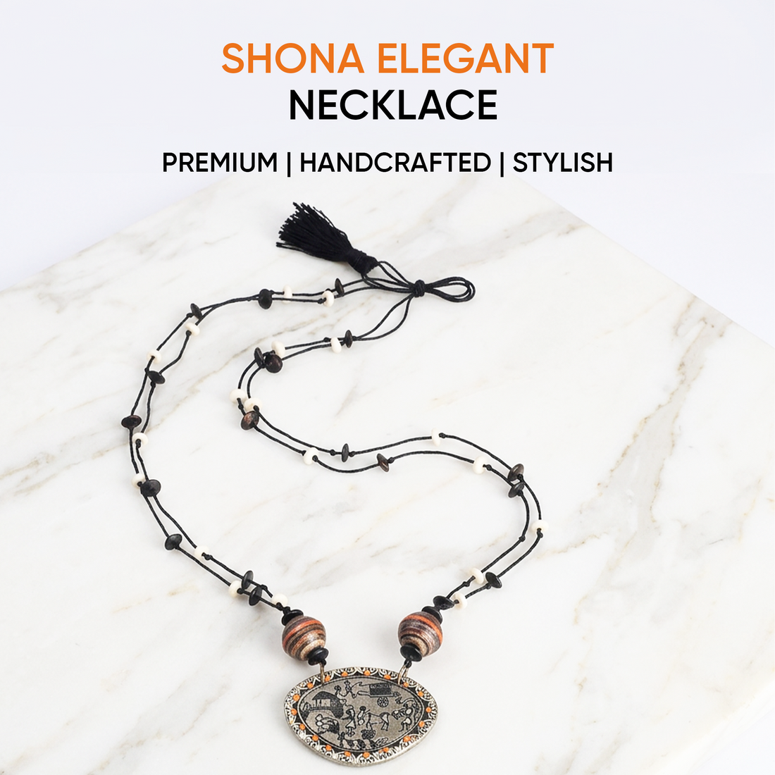 Shona Elegant Tribal Art Necklace