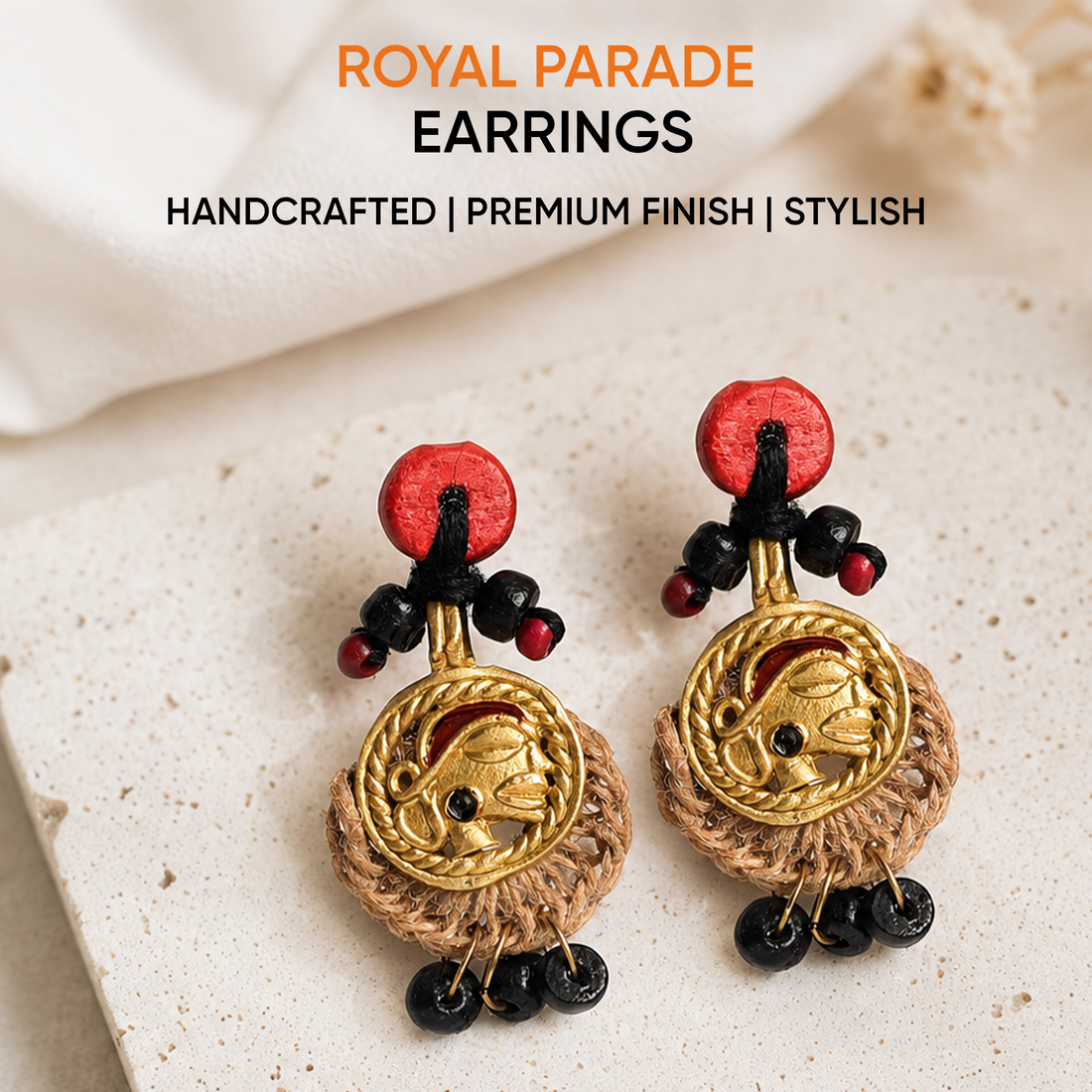 The Royal Parade Handcrafted Tribal Earrings
