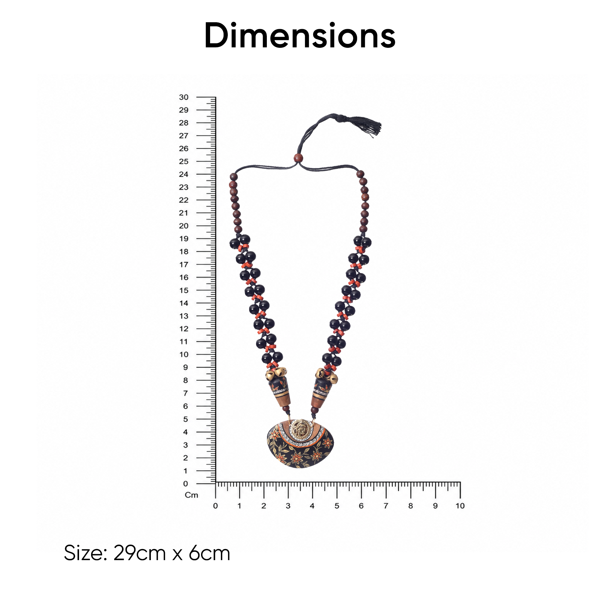 Blossom Charm Glass Necklace