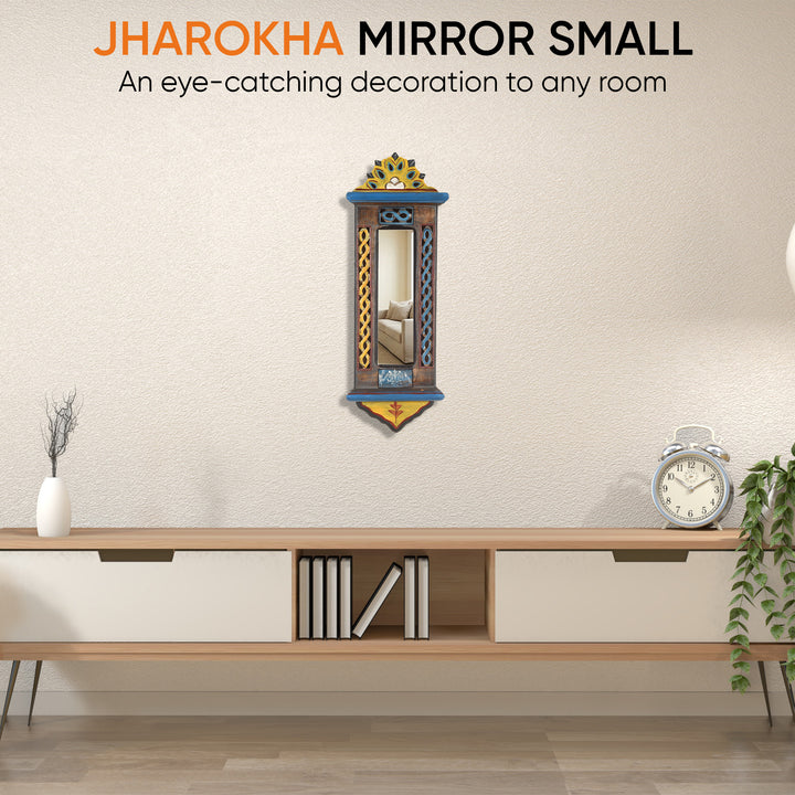 Handcrafted Jharokha Mirror Small (20x7")