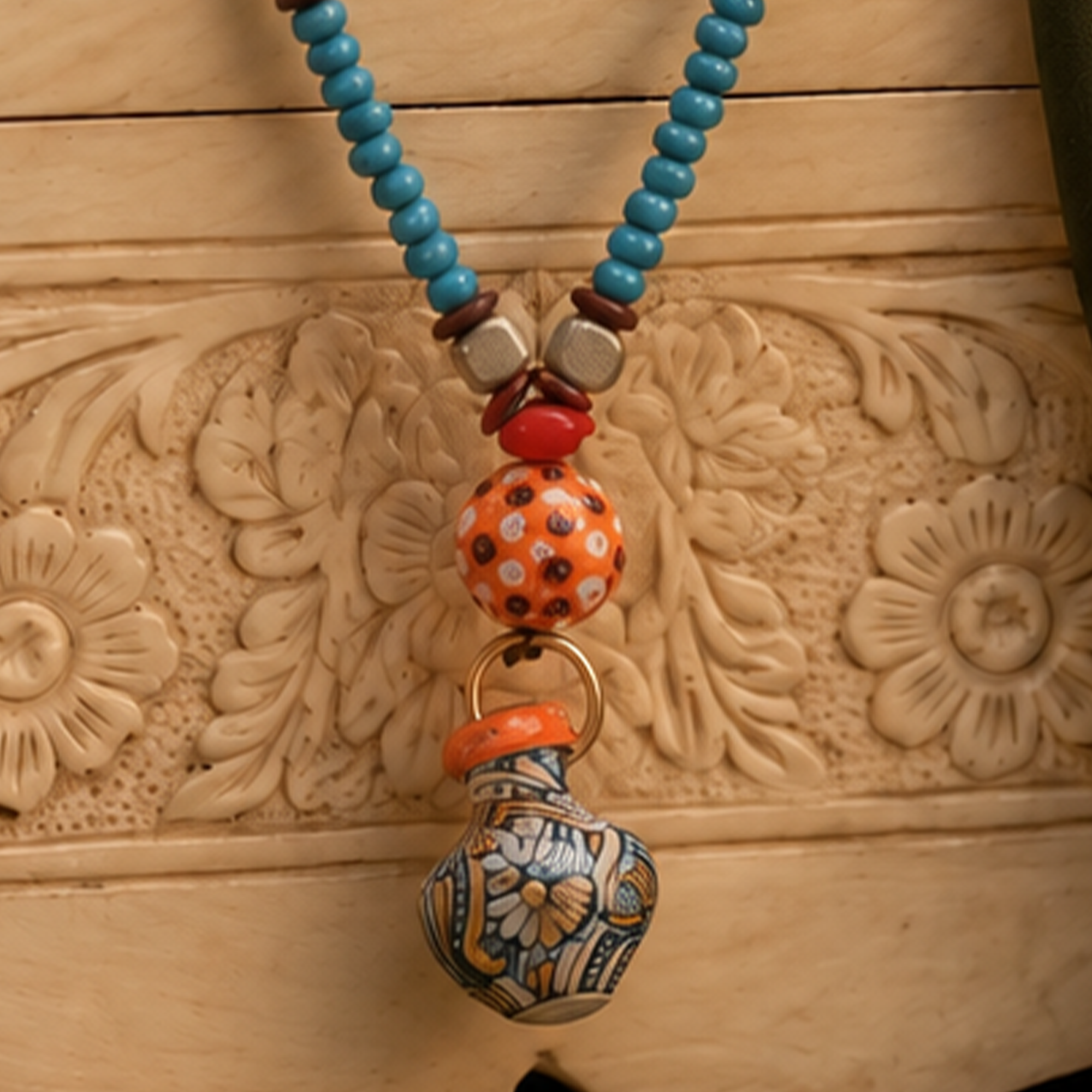 Tribal Fusion  Handcrafted Ethnic Necklace
