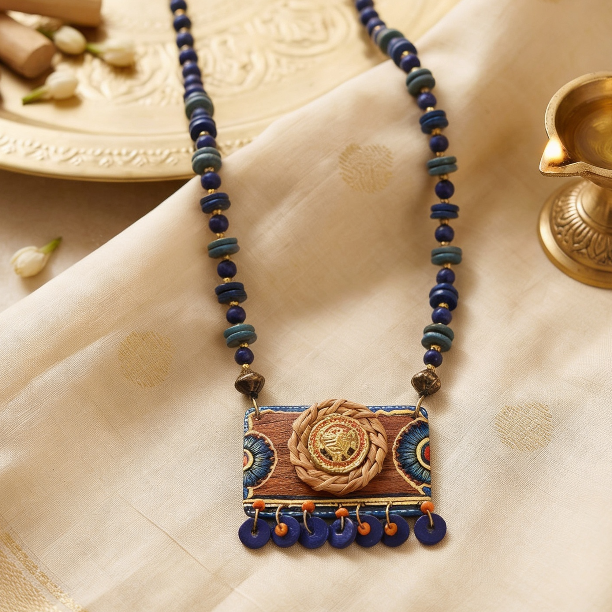 The Queen's Circle Handcrafted Tribal Necklace