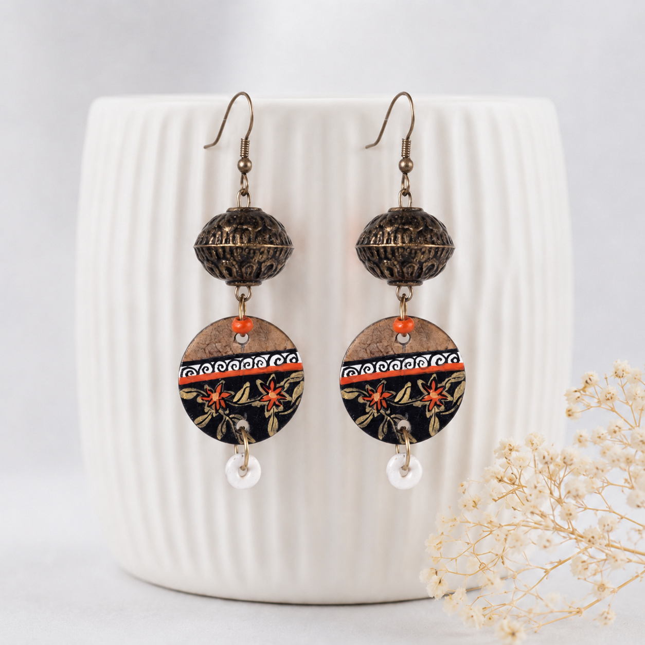 Rainbow Cascade Earrings
