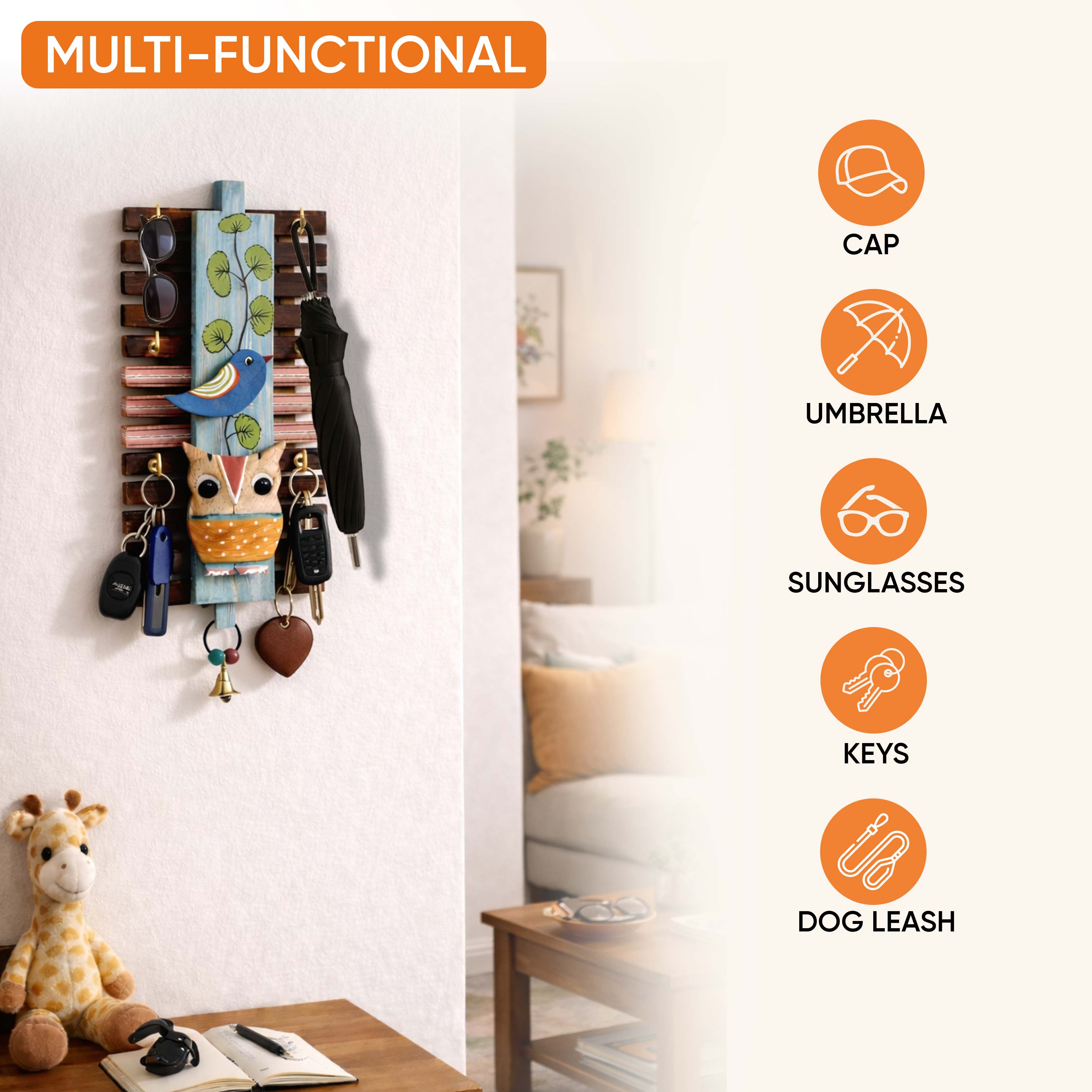 Otus Key Holder (12x4.5x2)