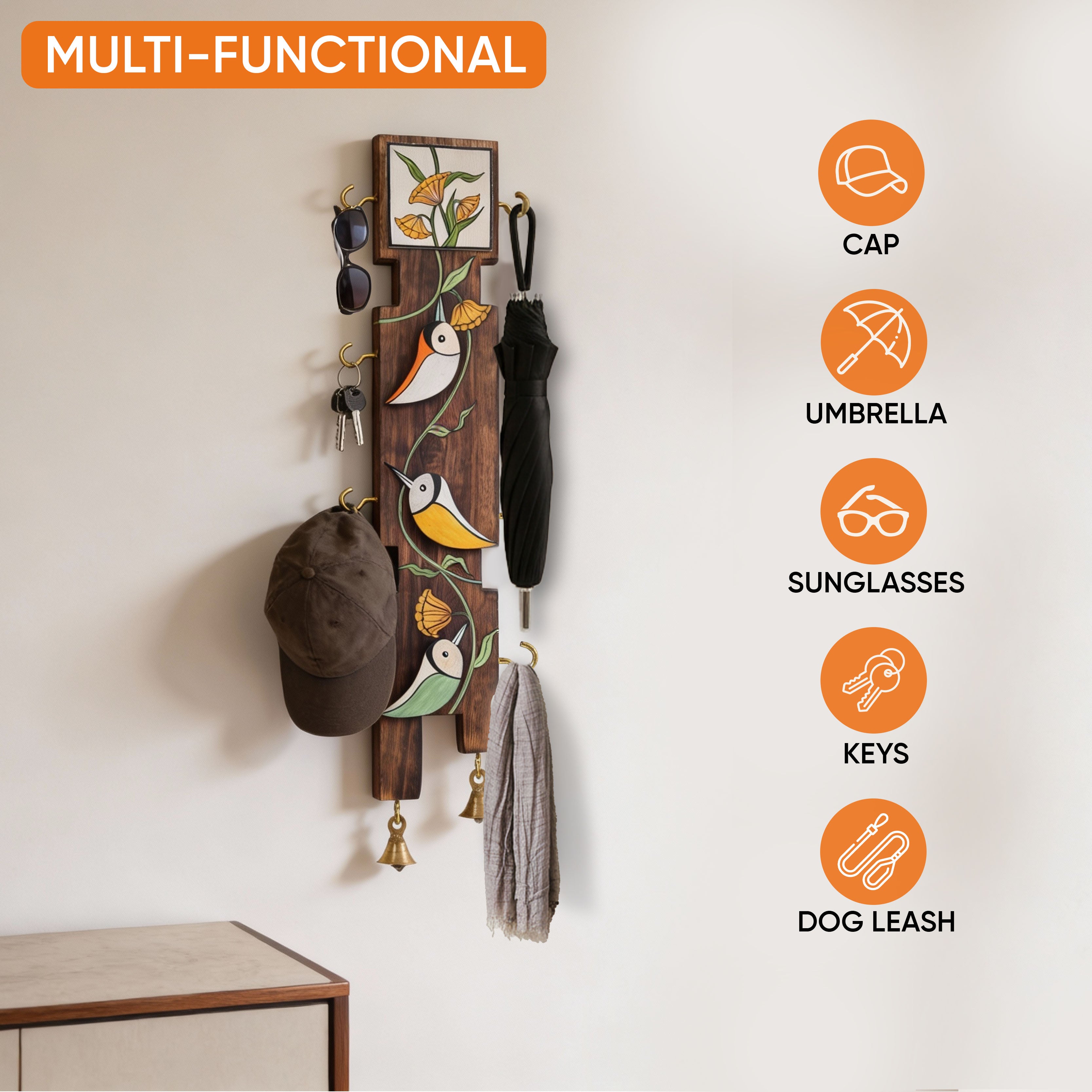 Avian Elegance Key Holder