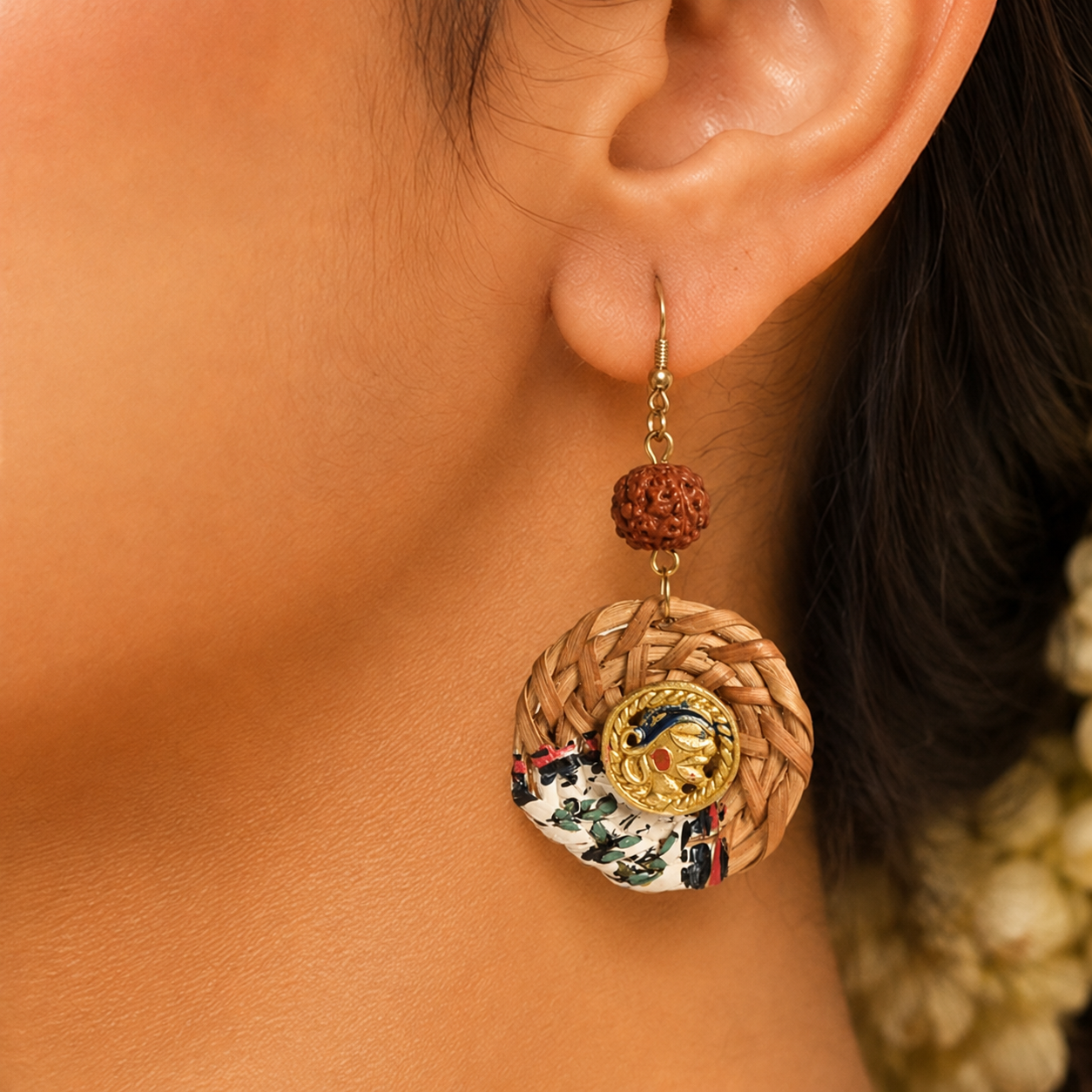 The Queens Grace Handcrafted Tribal Earrings