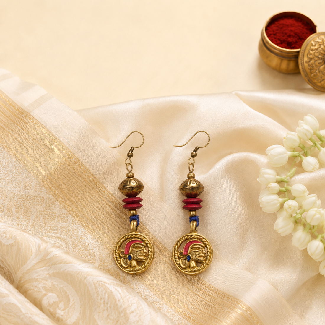 The Queens Circle Handcrafted Tribal Earrings