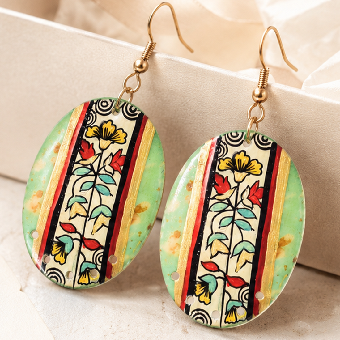 Sunkissed Mosaic Studs