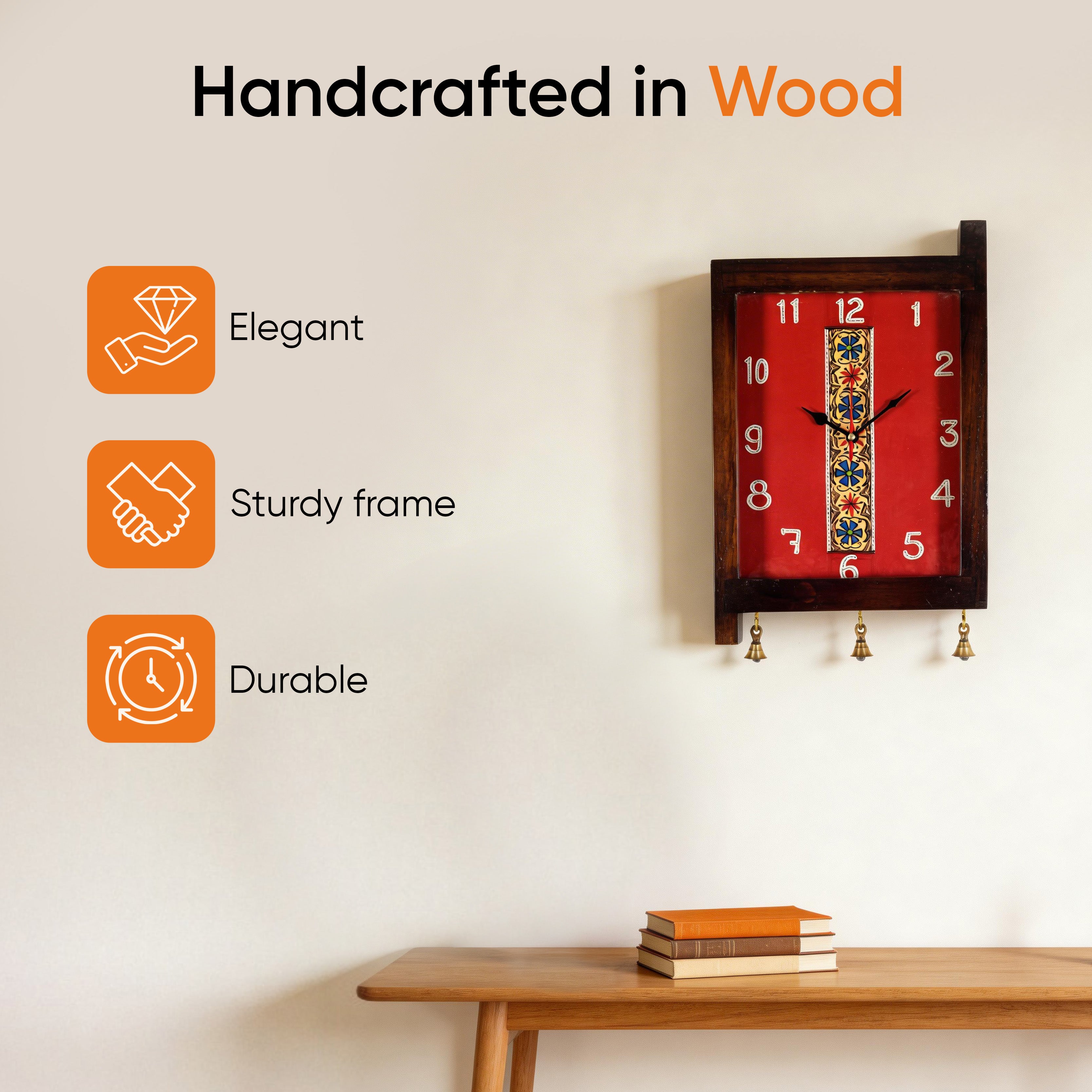 Timeless Treasures Wall Clock