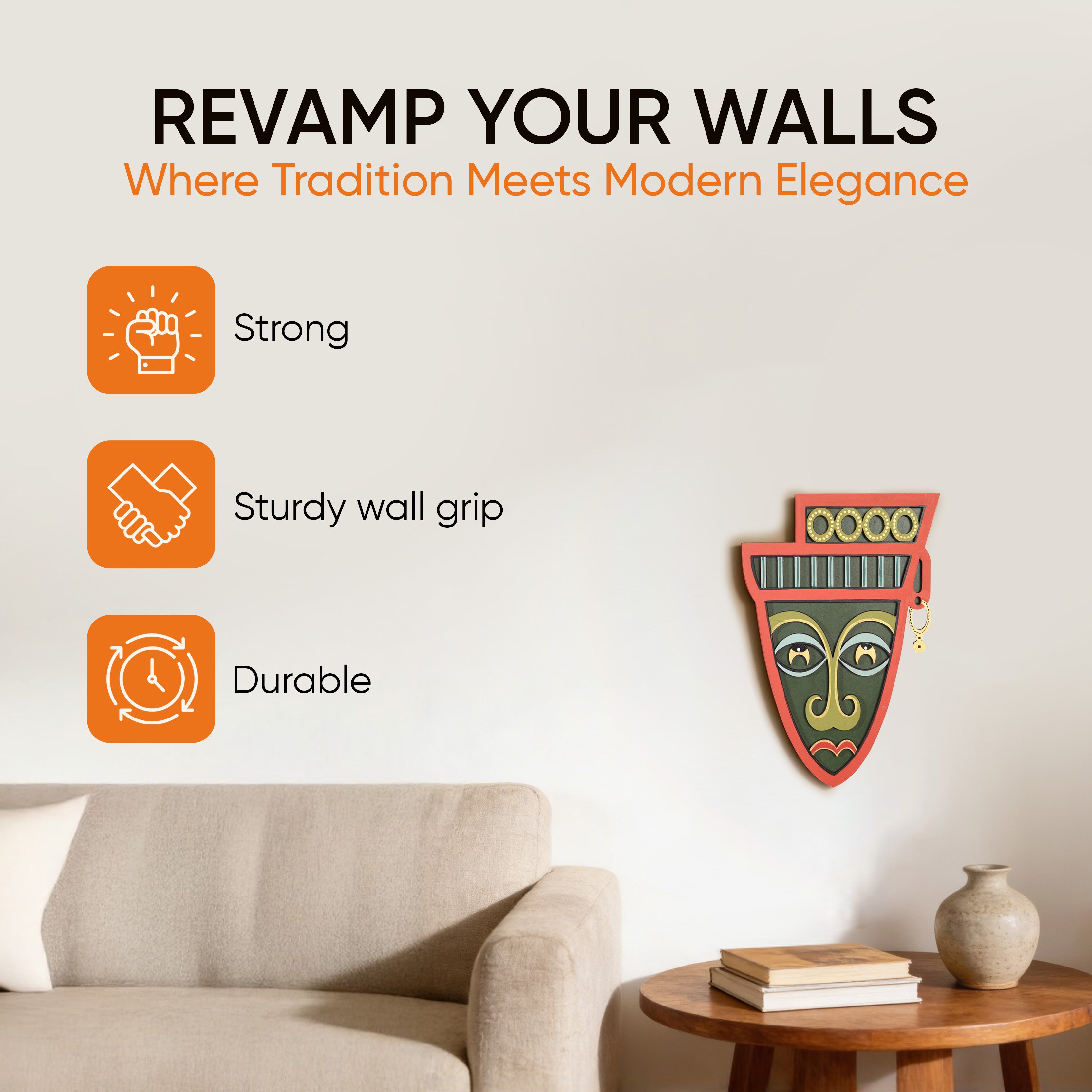 Jango Wall Decor Mask