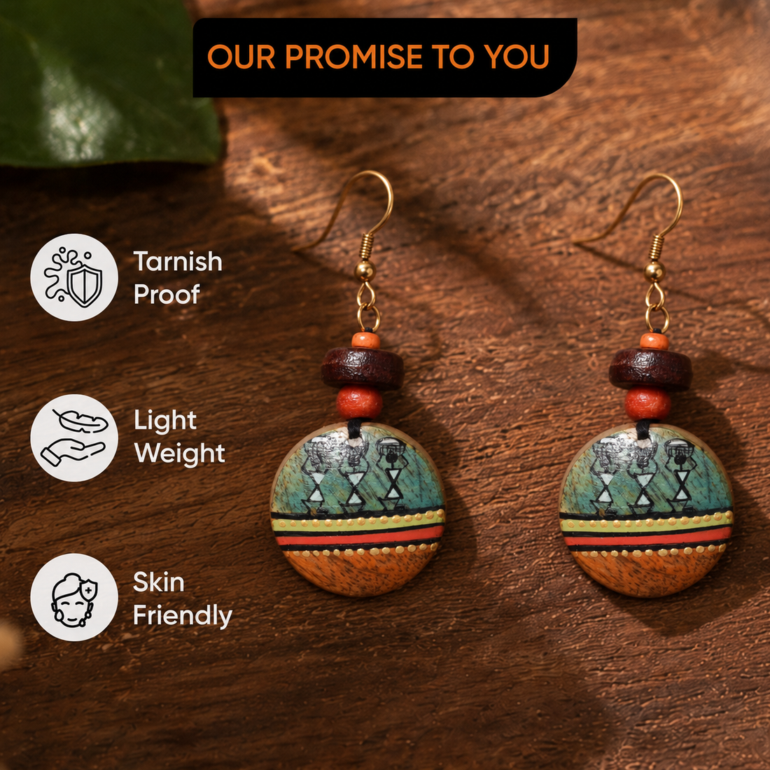 Remi-IV Folk Art Classic Earrings
