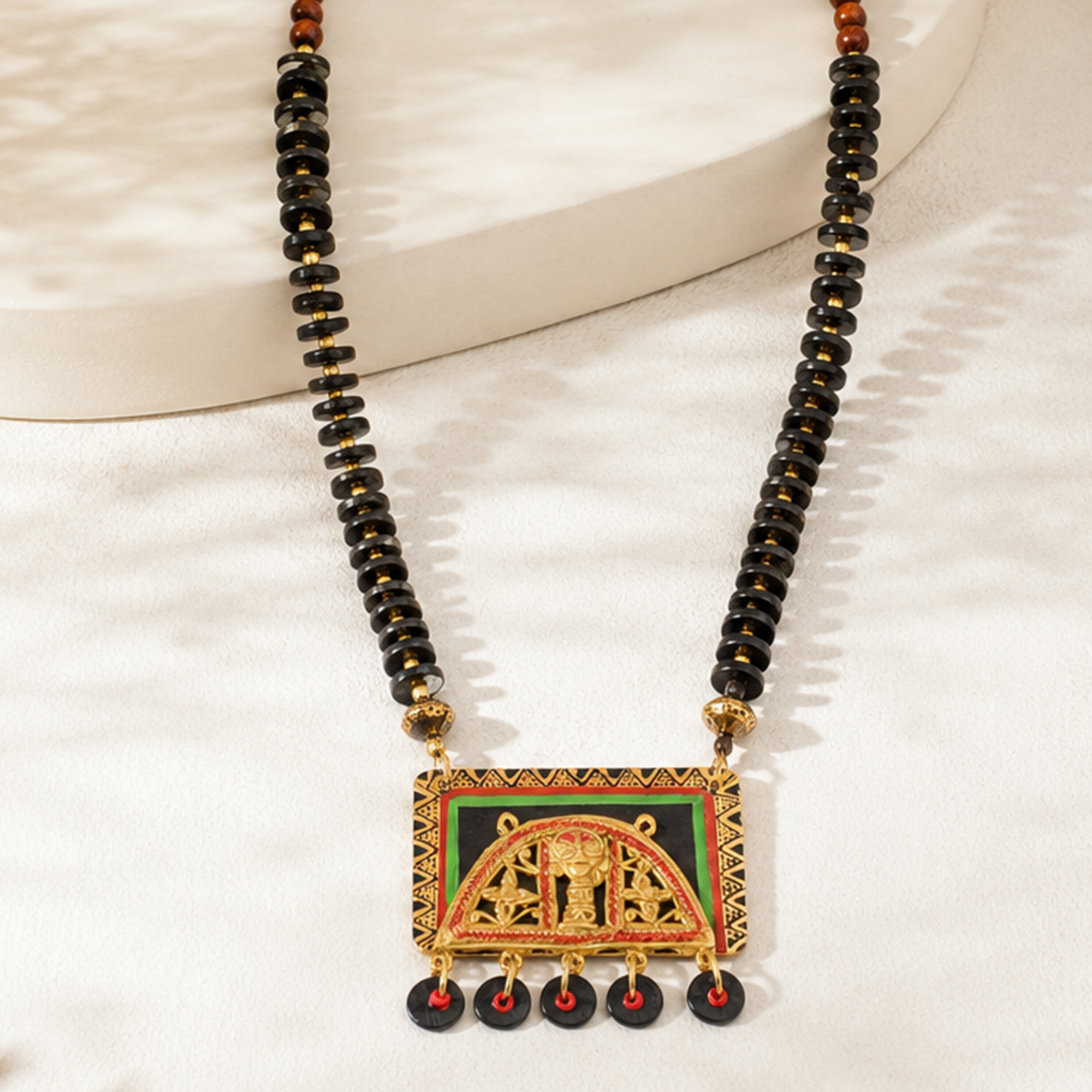 The Royal Guards Handcrafted Tribal Necklace
