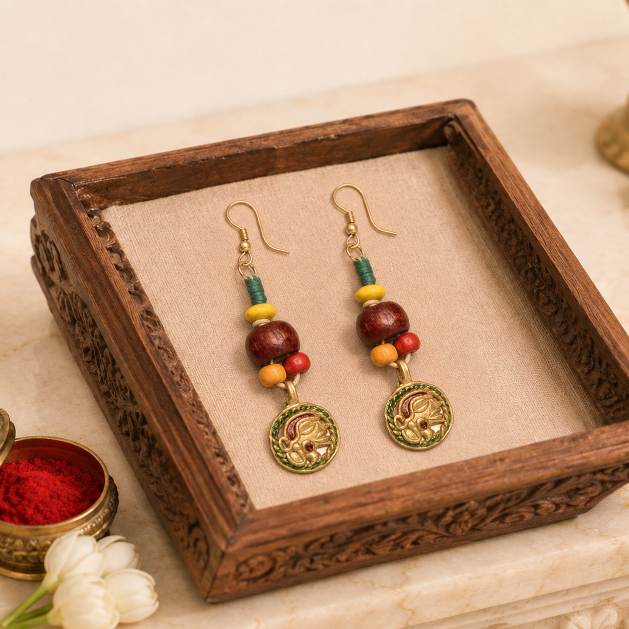 The Procession Handcrafted Tribal Earrings