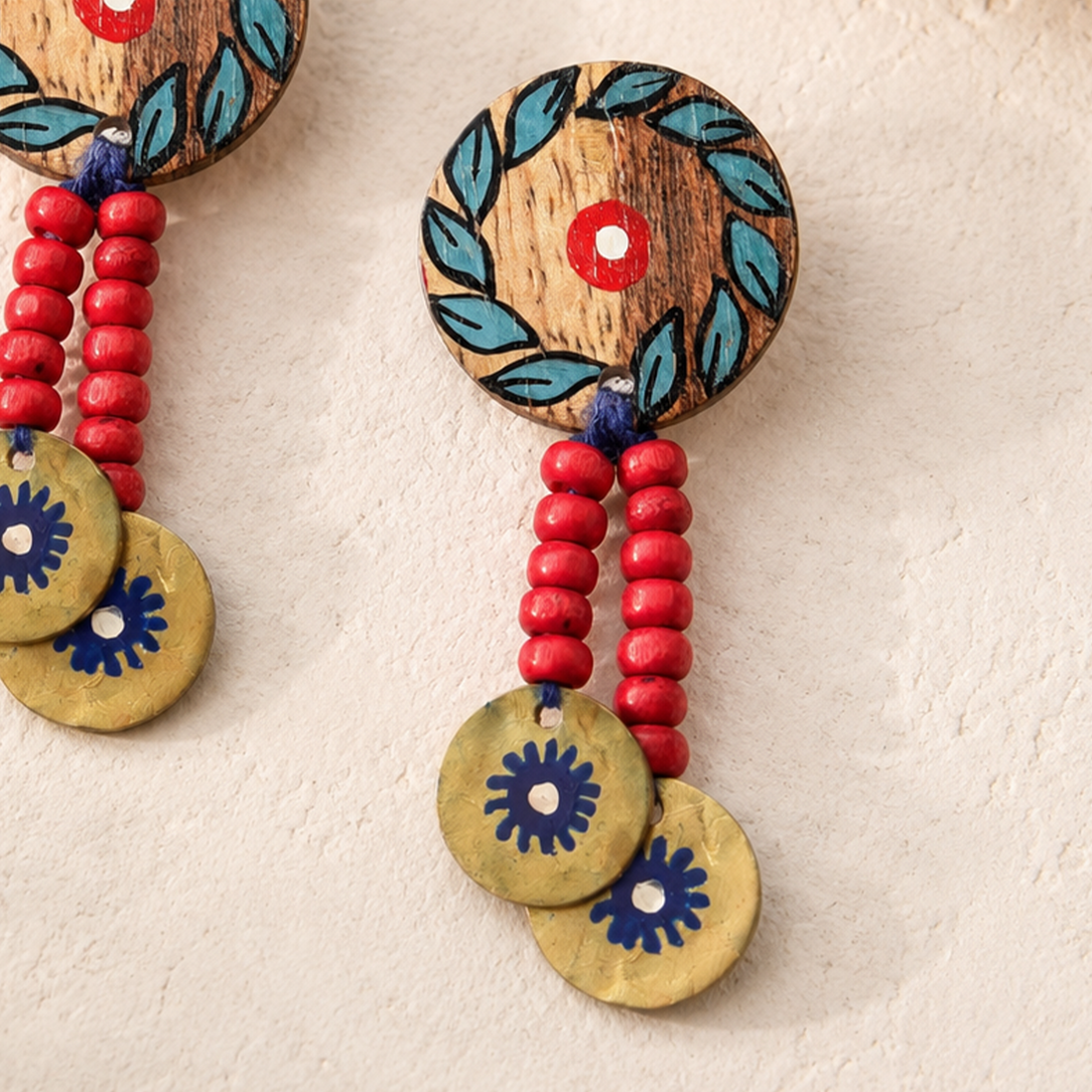 The Imperial Queen Handcrafted Tribal Earrings