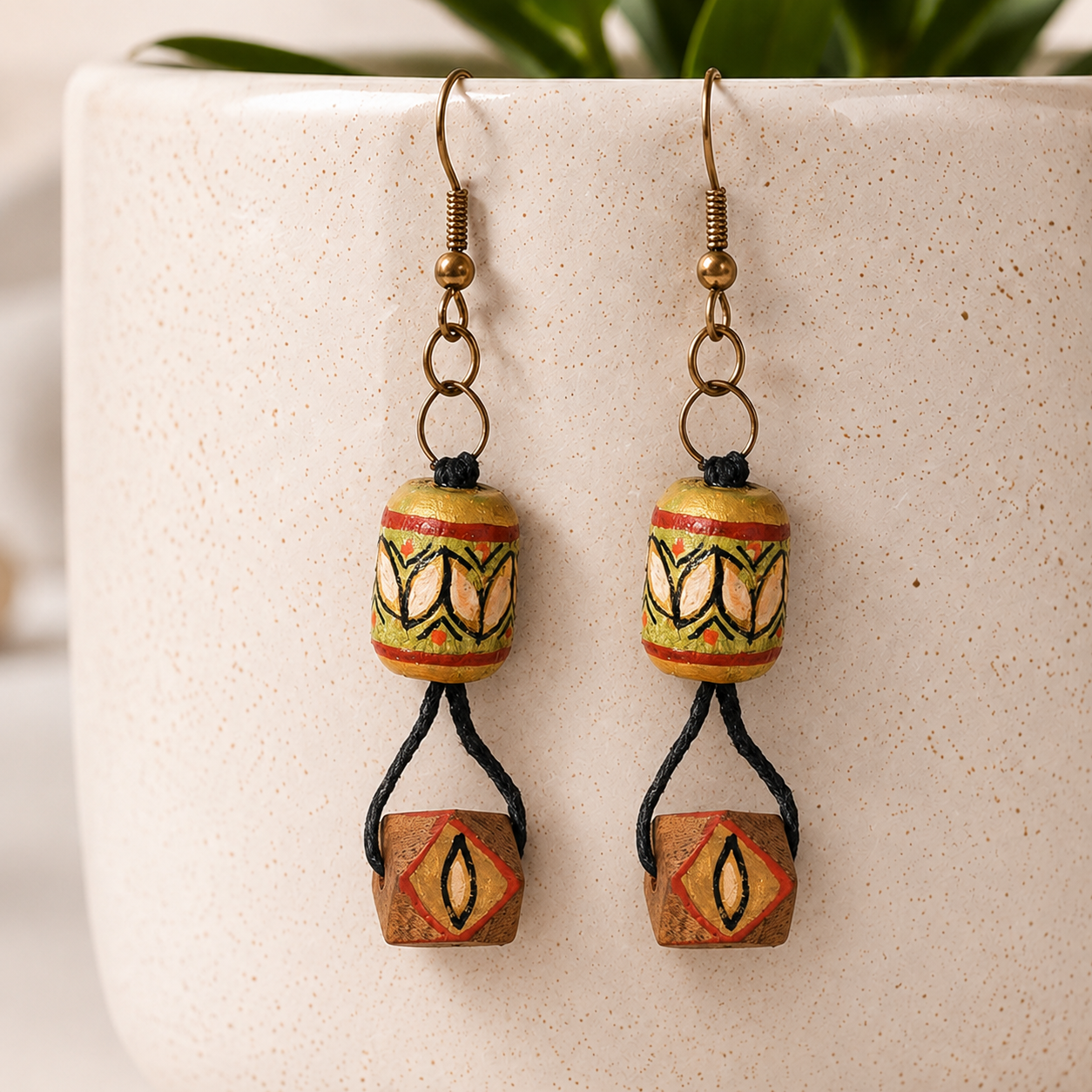 Artistic Abstractions Ethnic Earrings