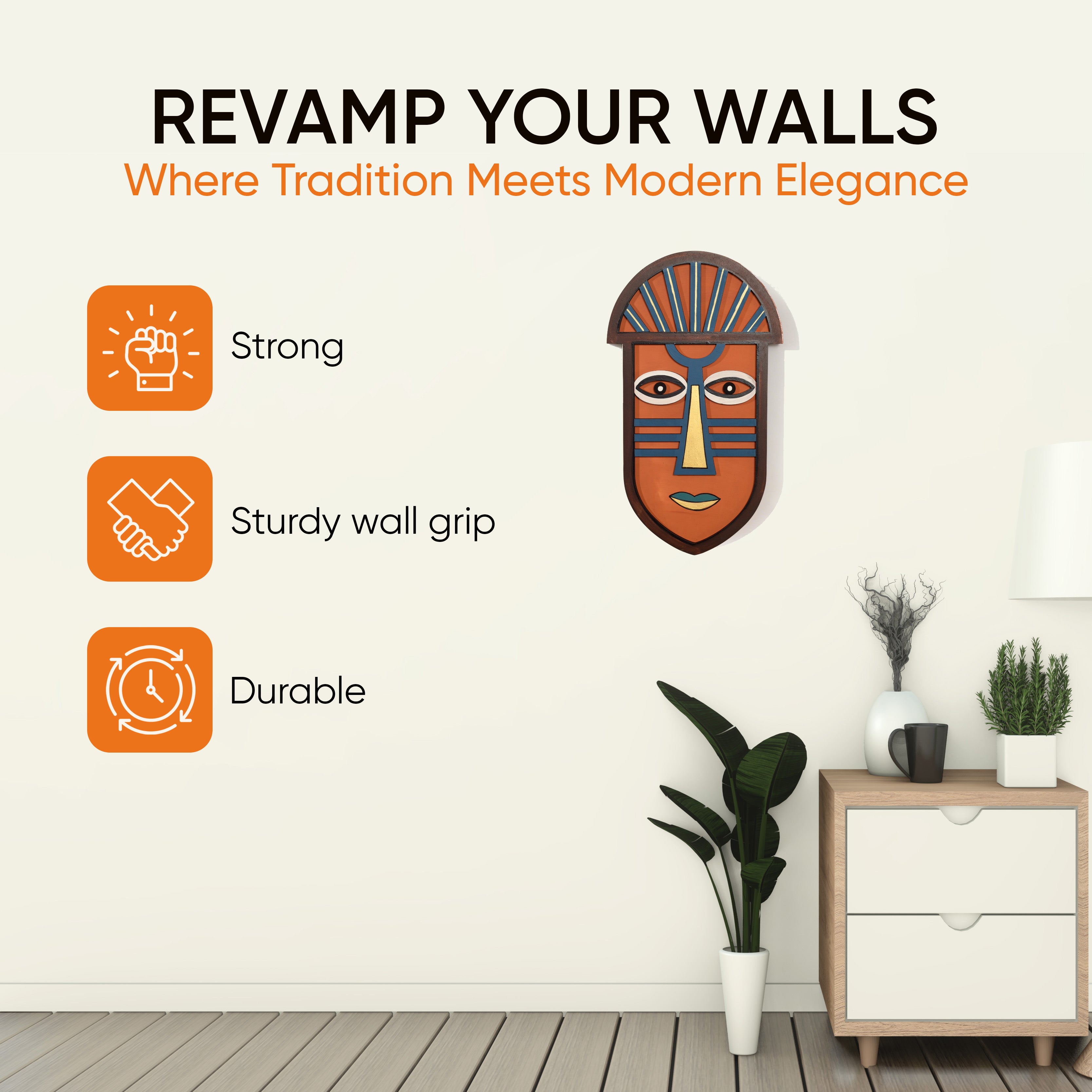 Archie's Arch Wall Decor Mask