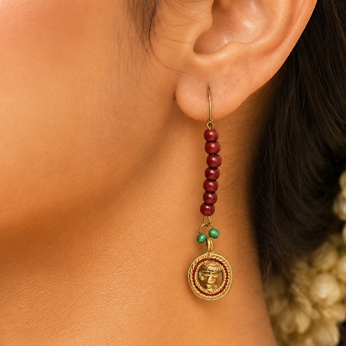 Queens Glory Handcrafted Tribal Earrings