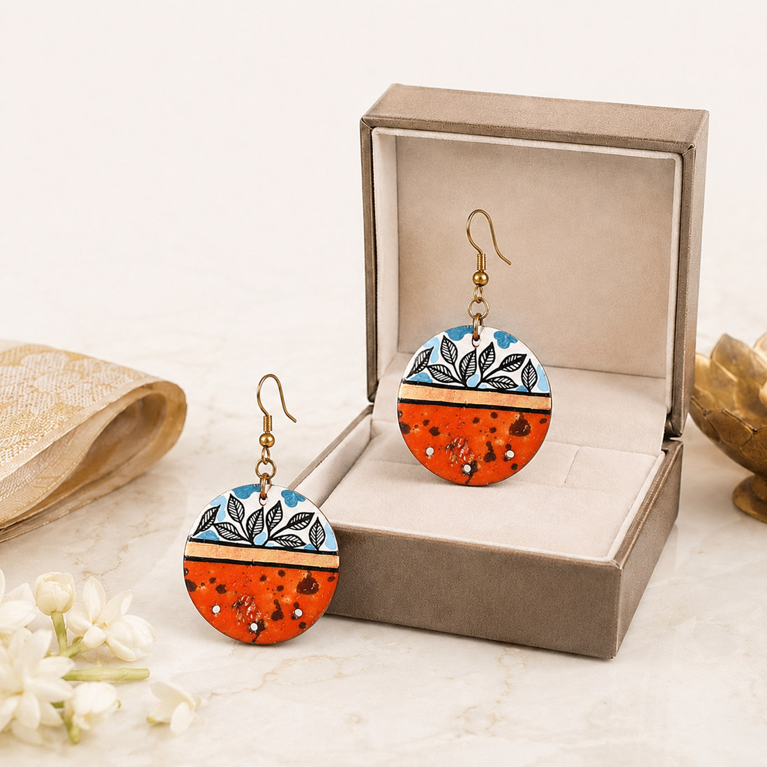 Serene Turquoise Studs
