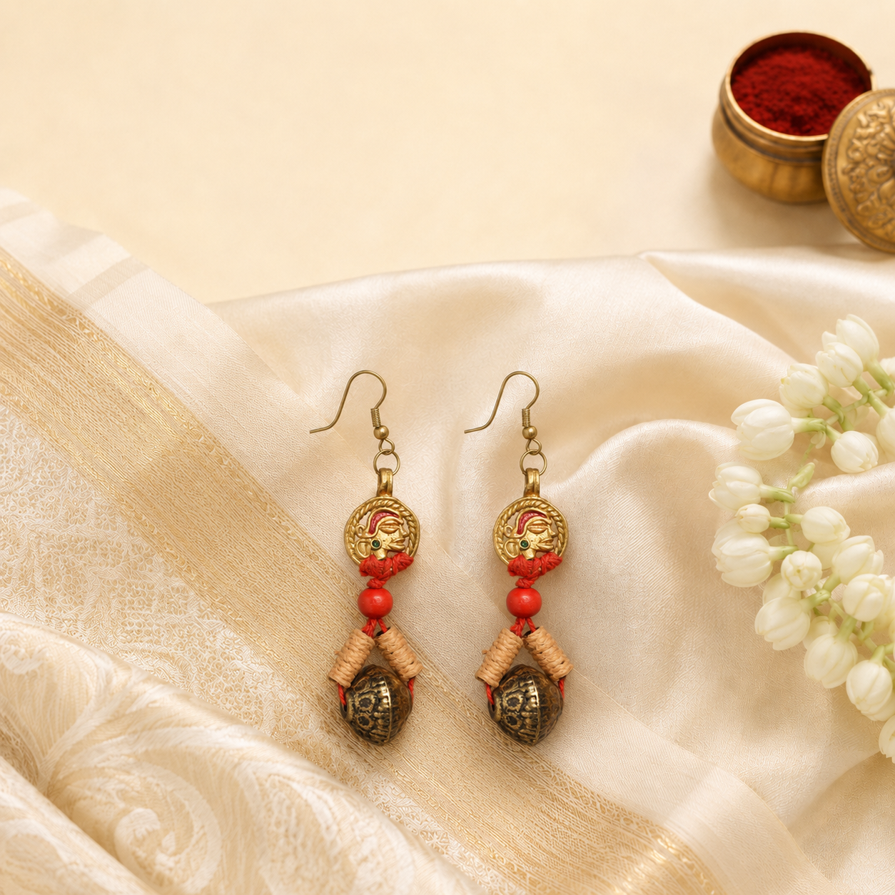 The Queen Noble Handcrafted Tribal Earrings