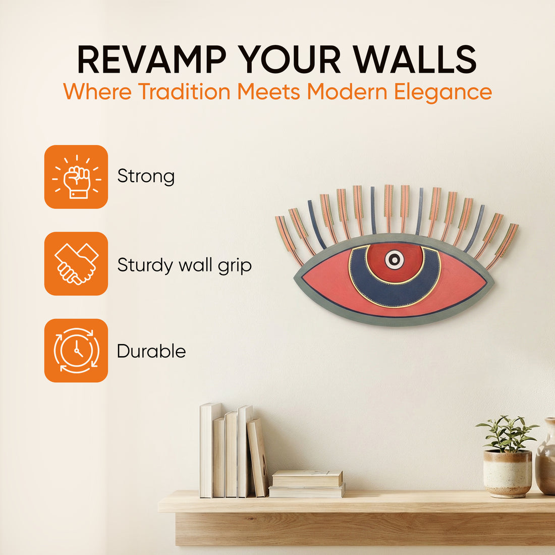 Pianist's Eyes Wall Decor Mask