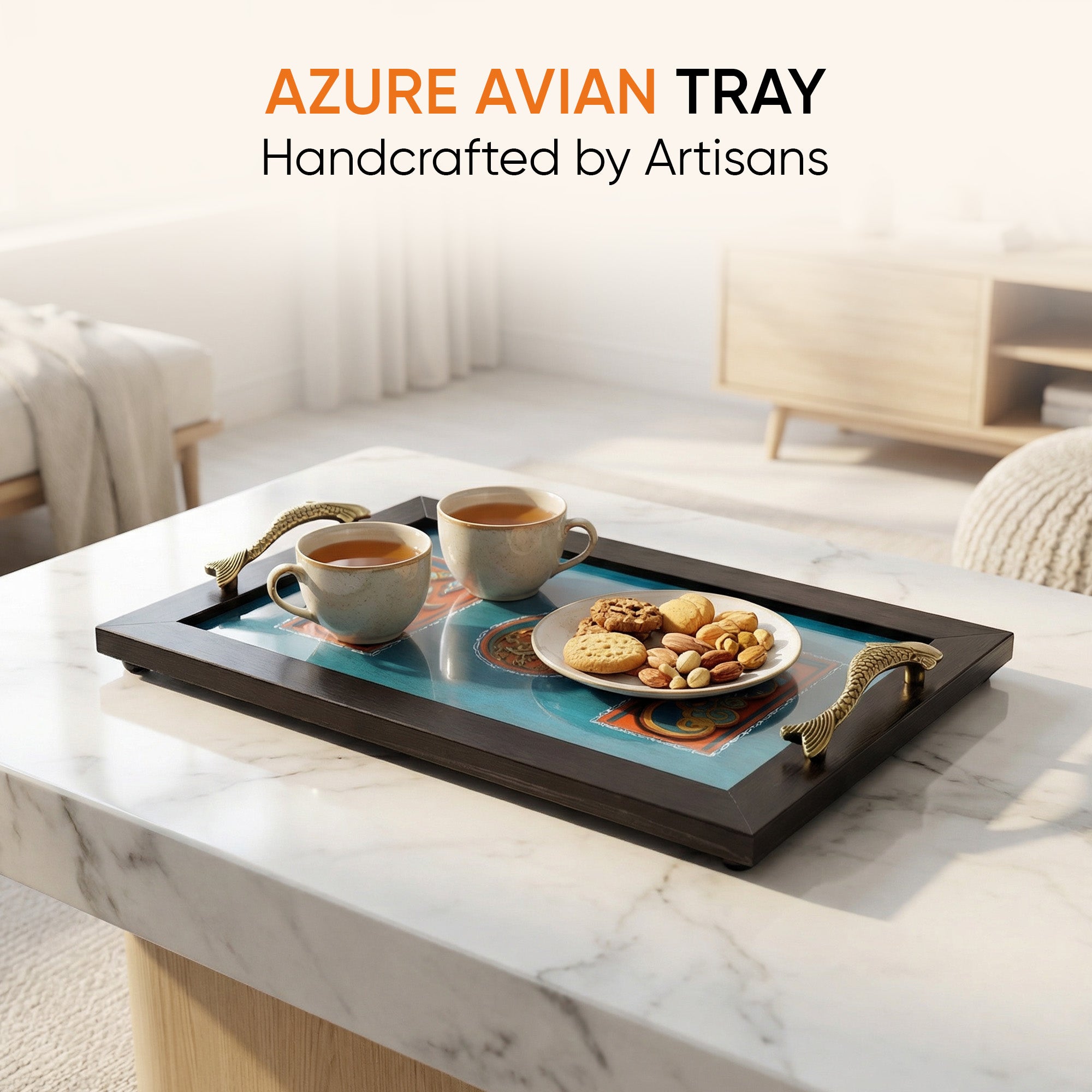 Sapphire Splendor Tray