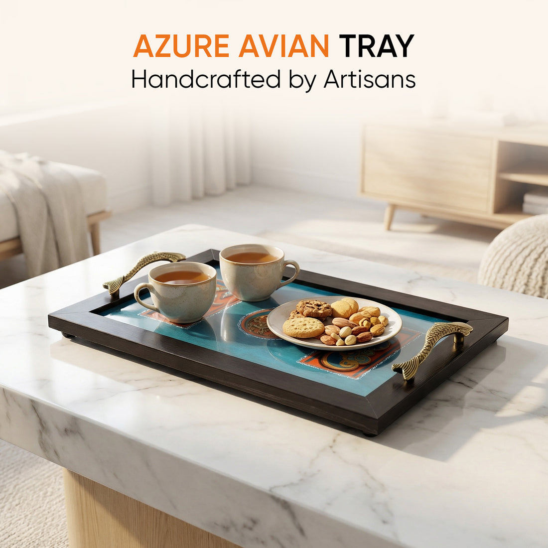 Sapphire Splendor Tray