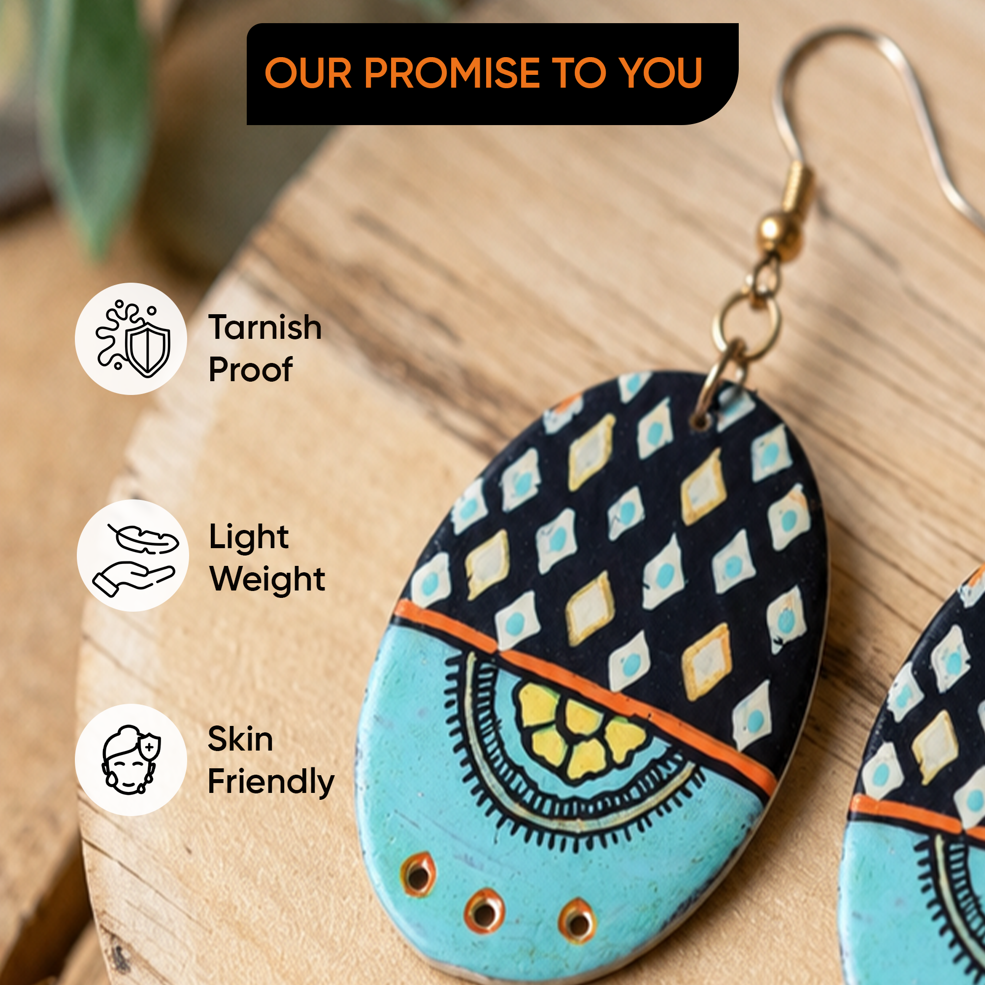 Wanderlust Wanderers Swings Ethnic Earrings