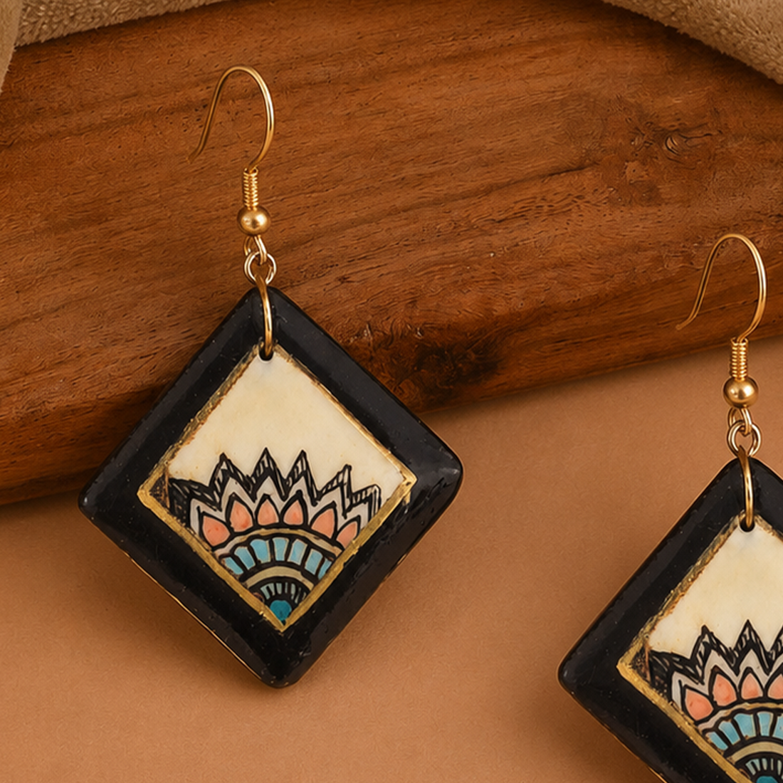 Vibrant Fiesta Jhumkis