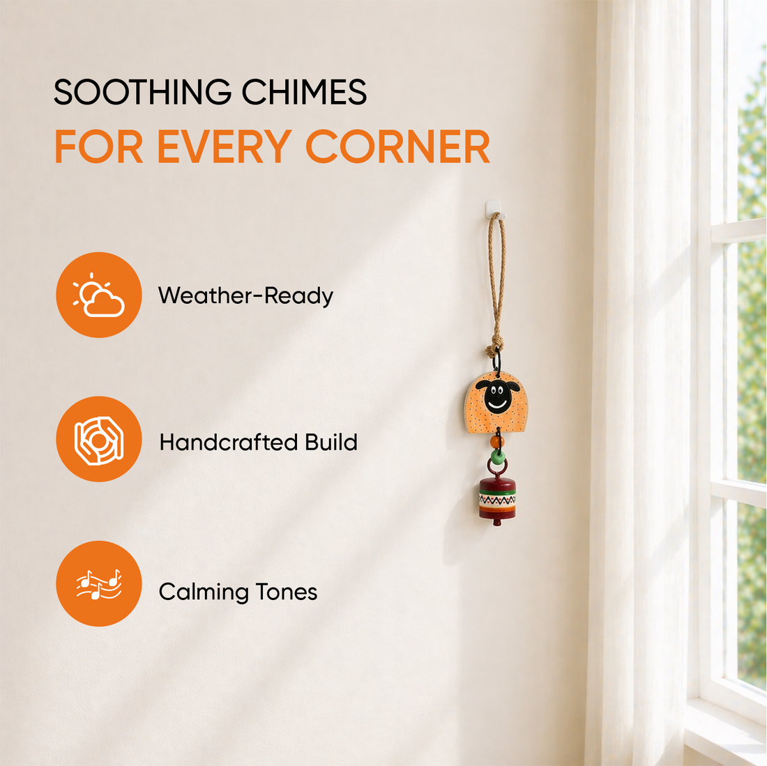 Aakriti Art Creations Metal Bell Windchime