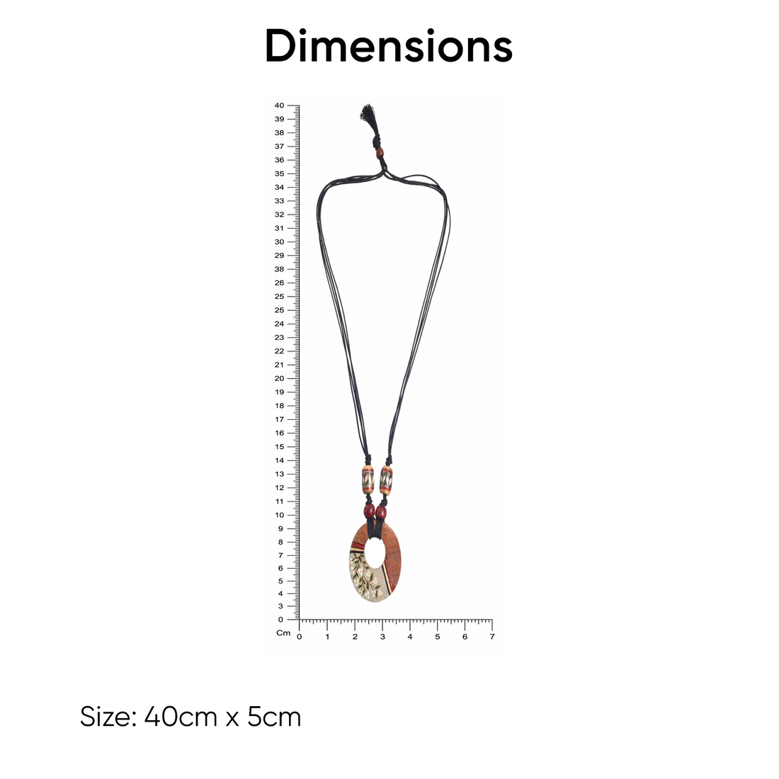 Bohemian Rhapsody Handcrafted Ethnic Necklace