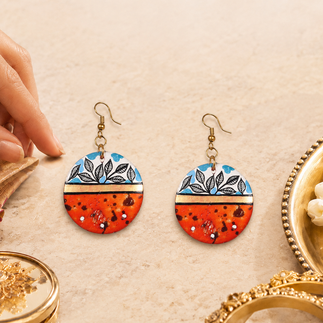 Serene Turquoise Studs