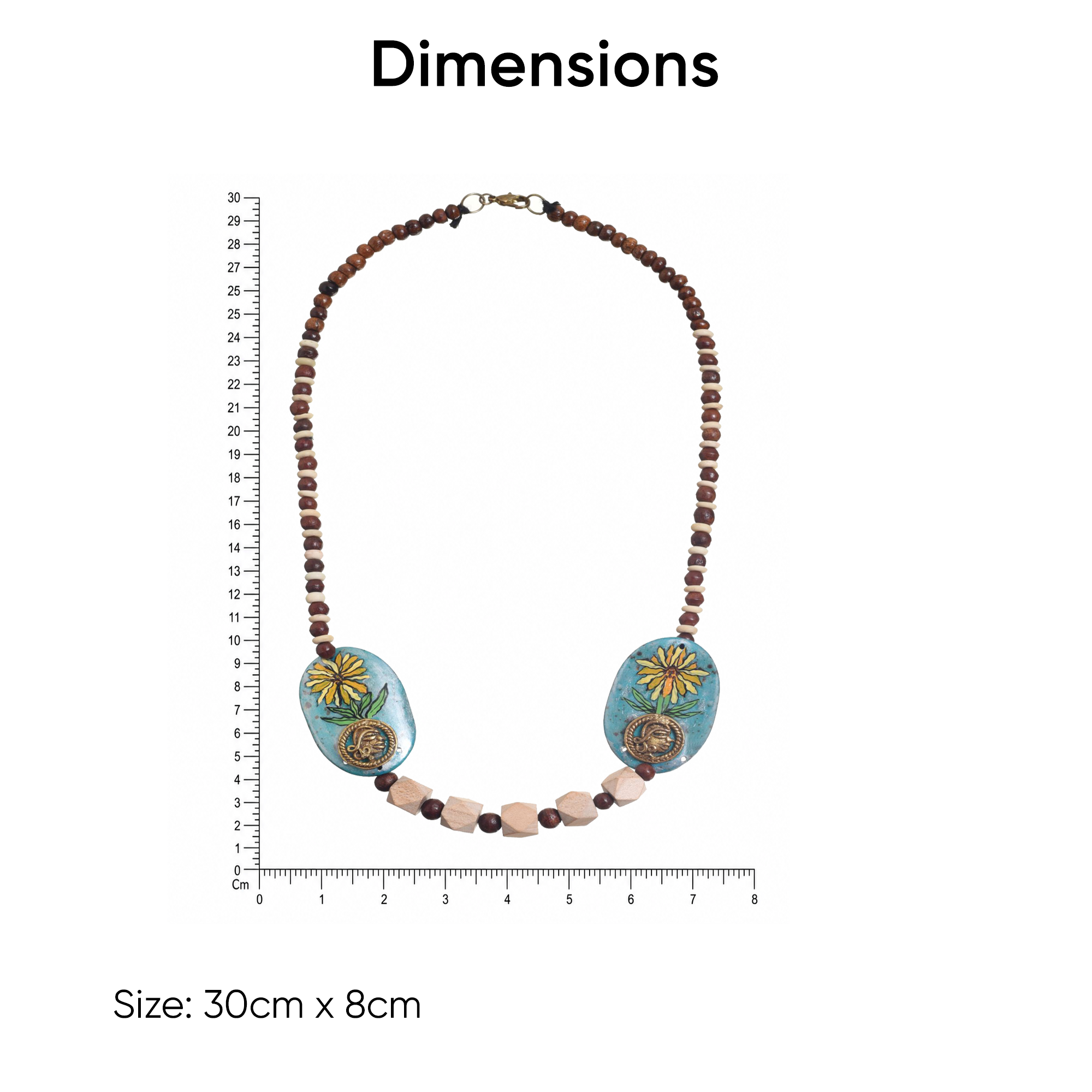 Enchanted Talisman Necklace Handcrafted Ethnic Necklace