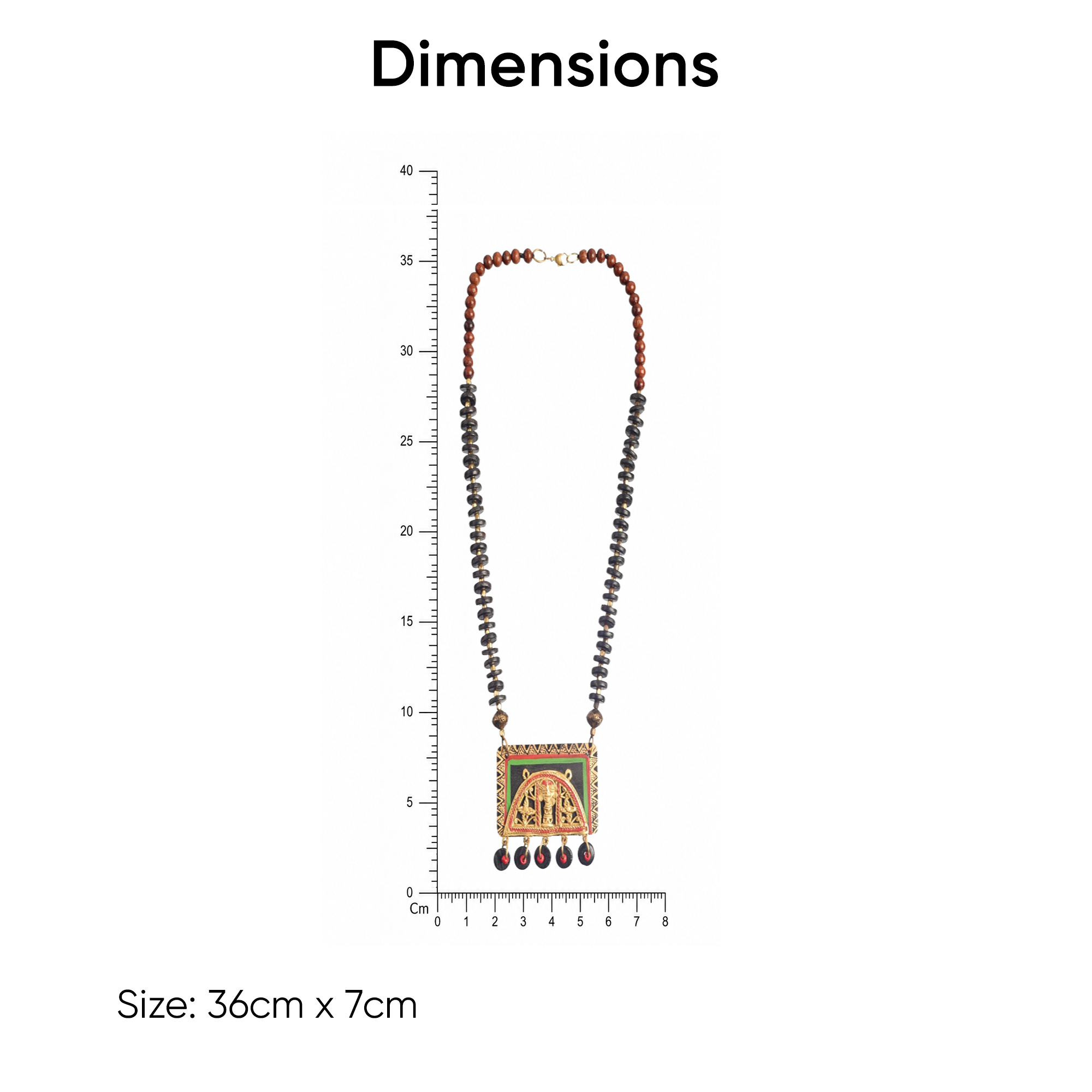 The Royal Guards Handcrafted Tribal Necklace