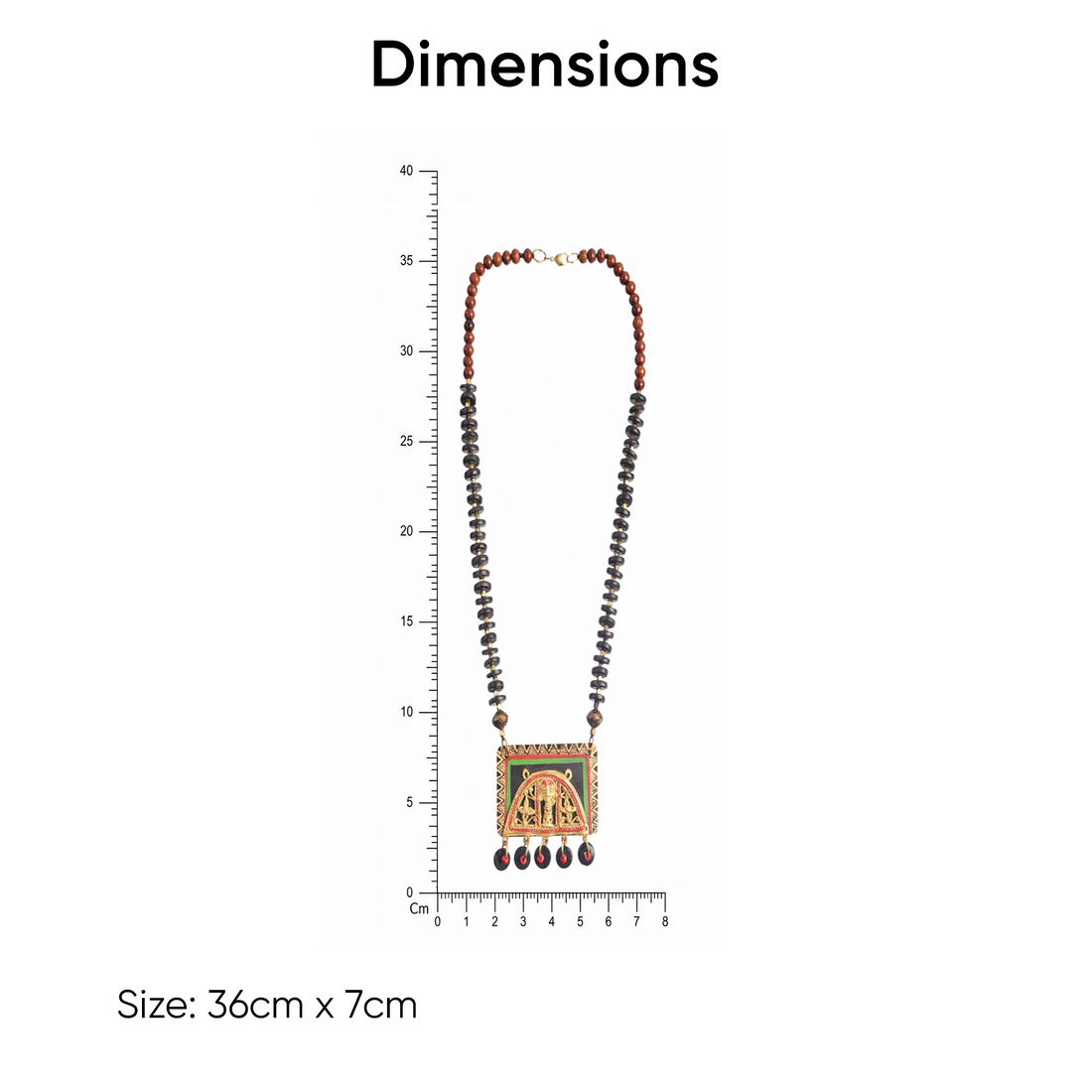 The Royal Guards Handcrafted Tribal Necklace