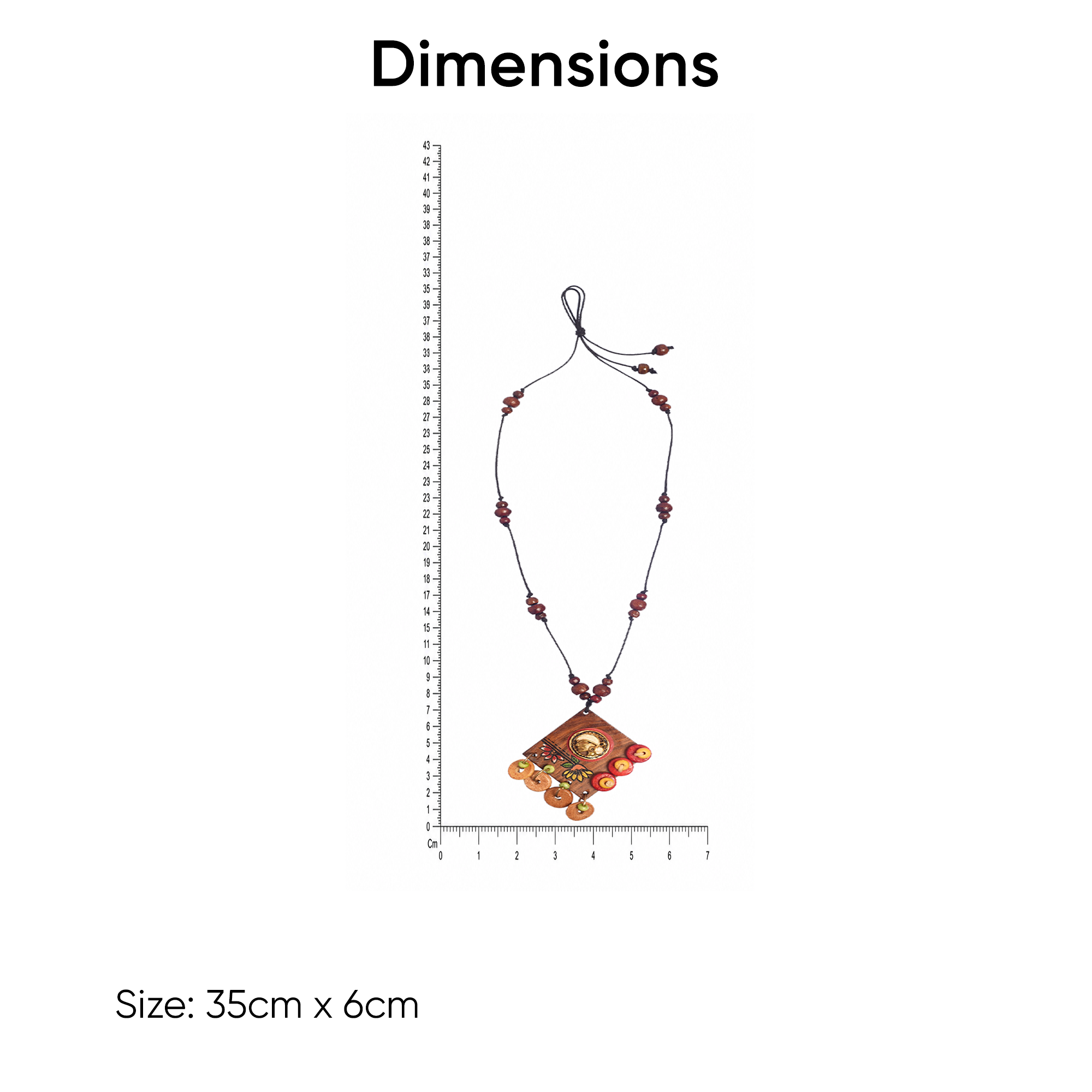 Queen of Wisdom' Handcrafted Tribal Dhokra Necklace