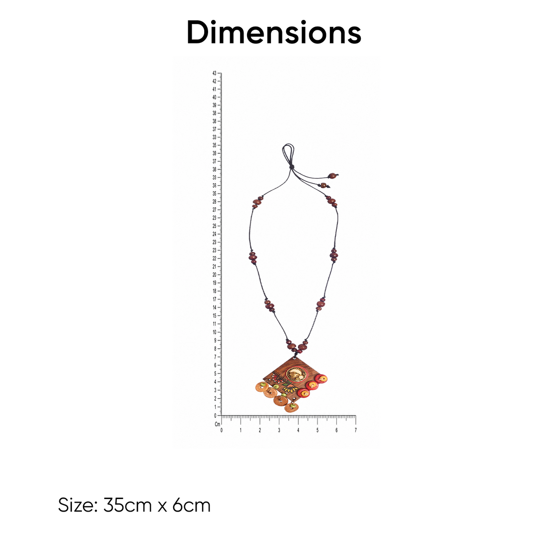 Queen of Wisdom' Handcrafted Tribal Dhokra Necklace
