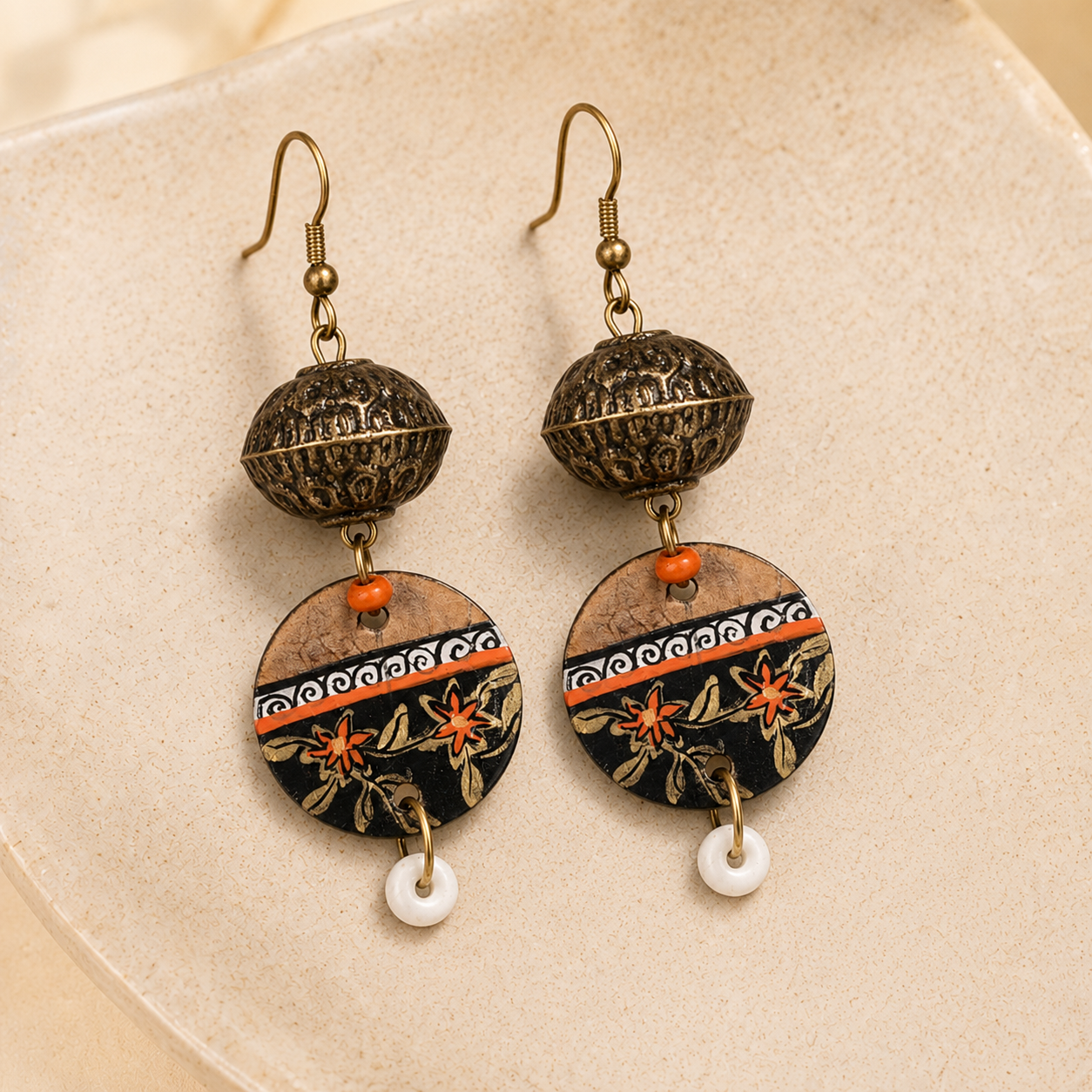 Rainbow Cascade Earrings